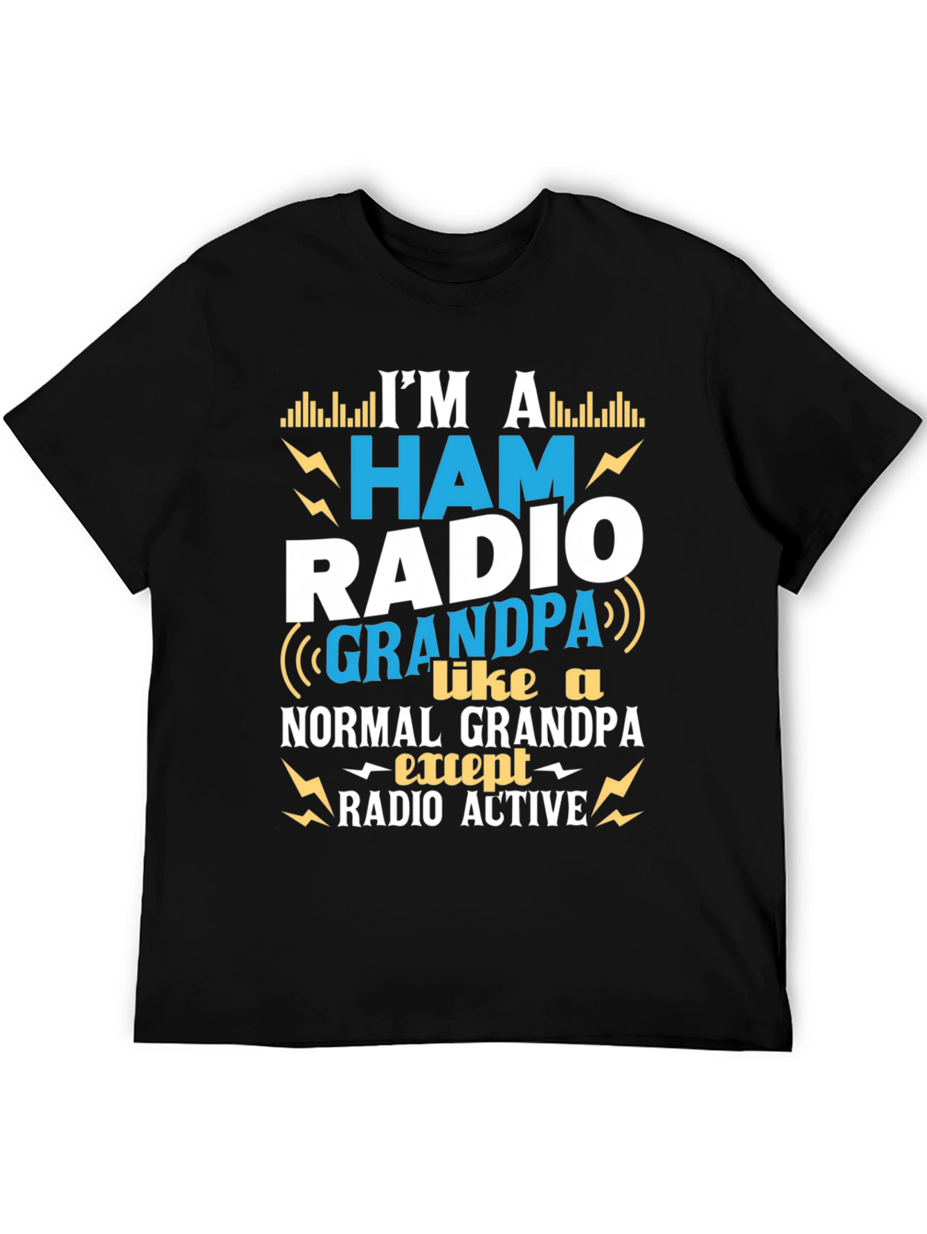 Ham Radio Grandpa T-Shirt - Radio Active Gift