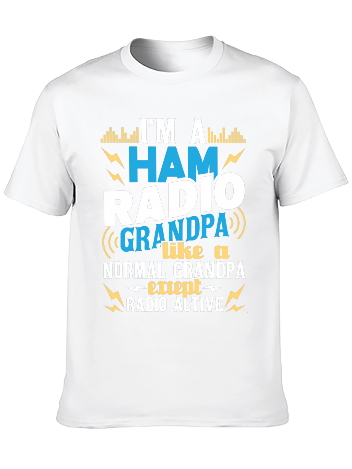 Ham Radio Grandpa T-Shirt - Radio Active Gift