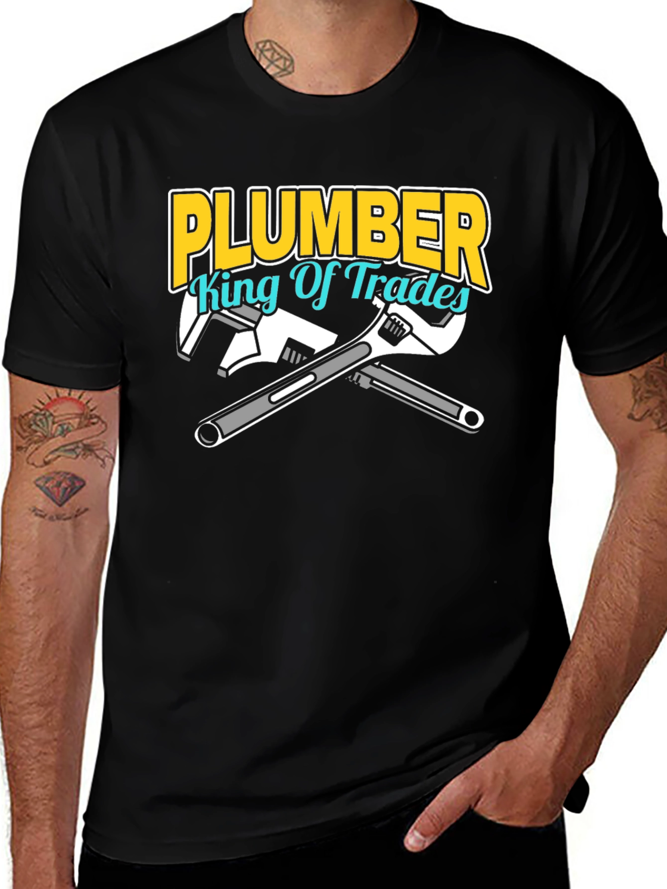 Plumber King of Trades T-Shirt