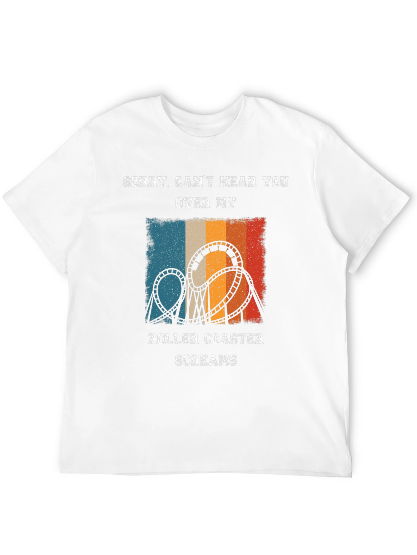Roller Coaster Screams T-Shirt - Ride Lover Gift