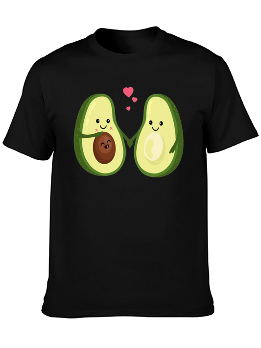 Avocado Love Black T-Shirt