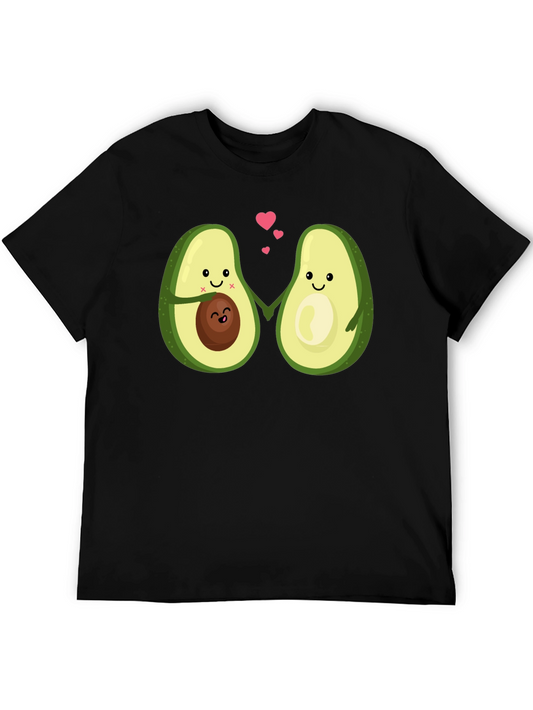 Avocado Love Black T-Shirt