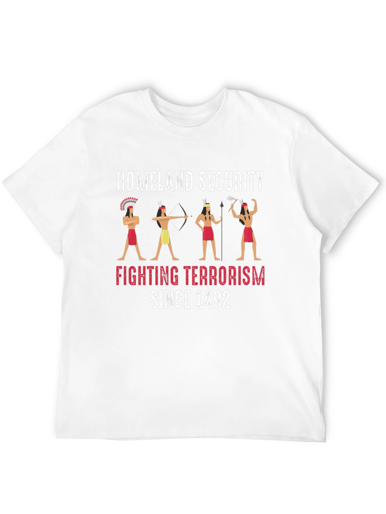 Homeland Security Fighting Terrorism Since 1492 T-Shirt