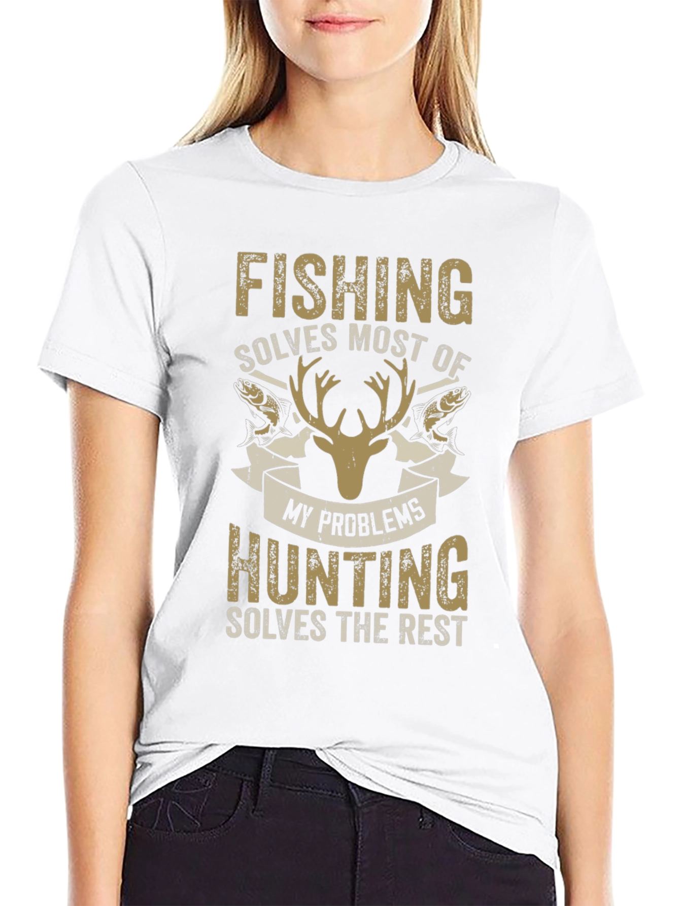 Fishing & Hunting Graphic Tee