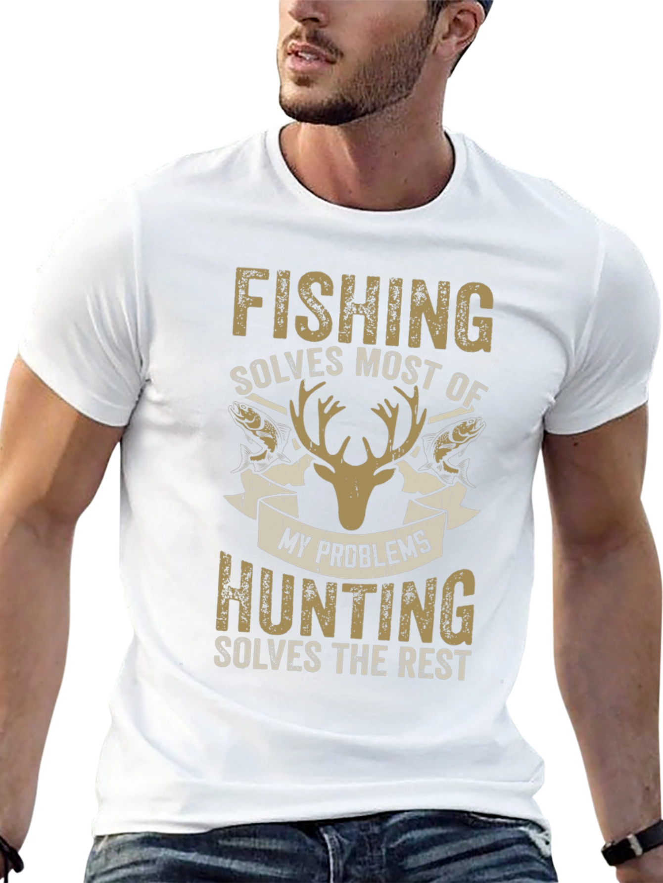 Fishing & Hunting Graphic Tee