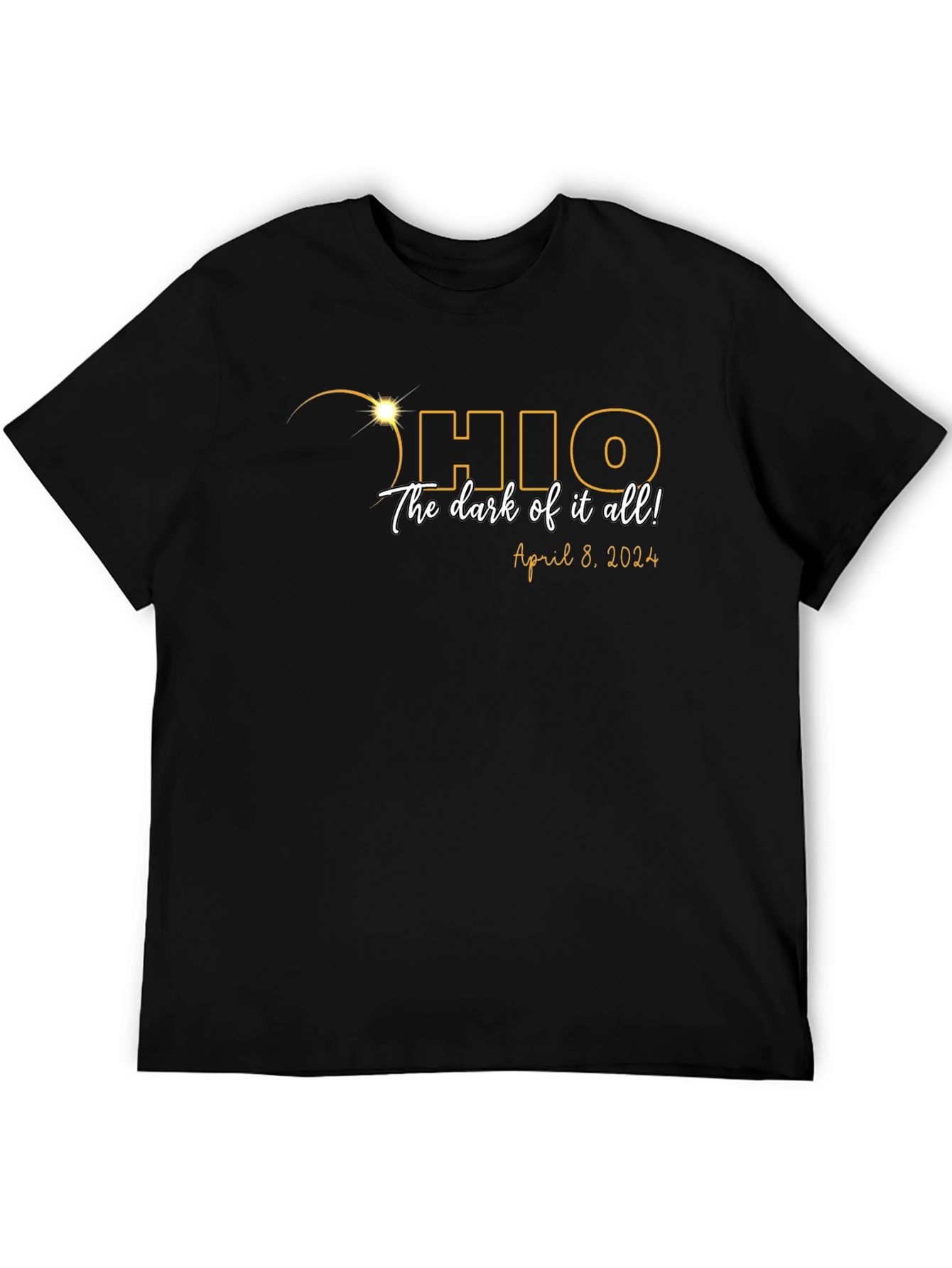 Ohio Eclipse 2024 T-Shirt: Dark of It All