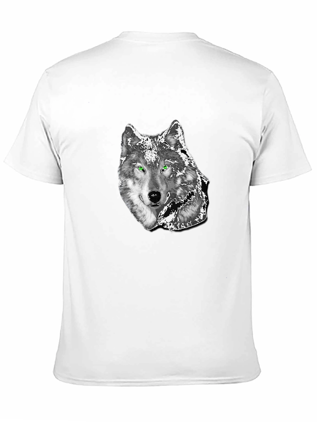 Wolf Graphic Black T-Shirt - Mens Fashion Tee
