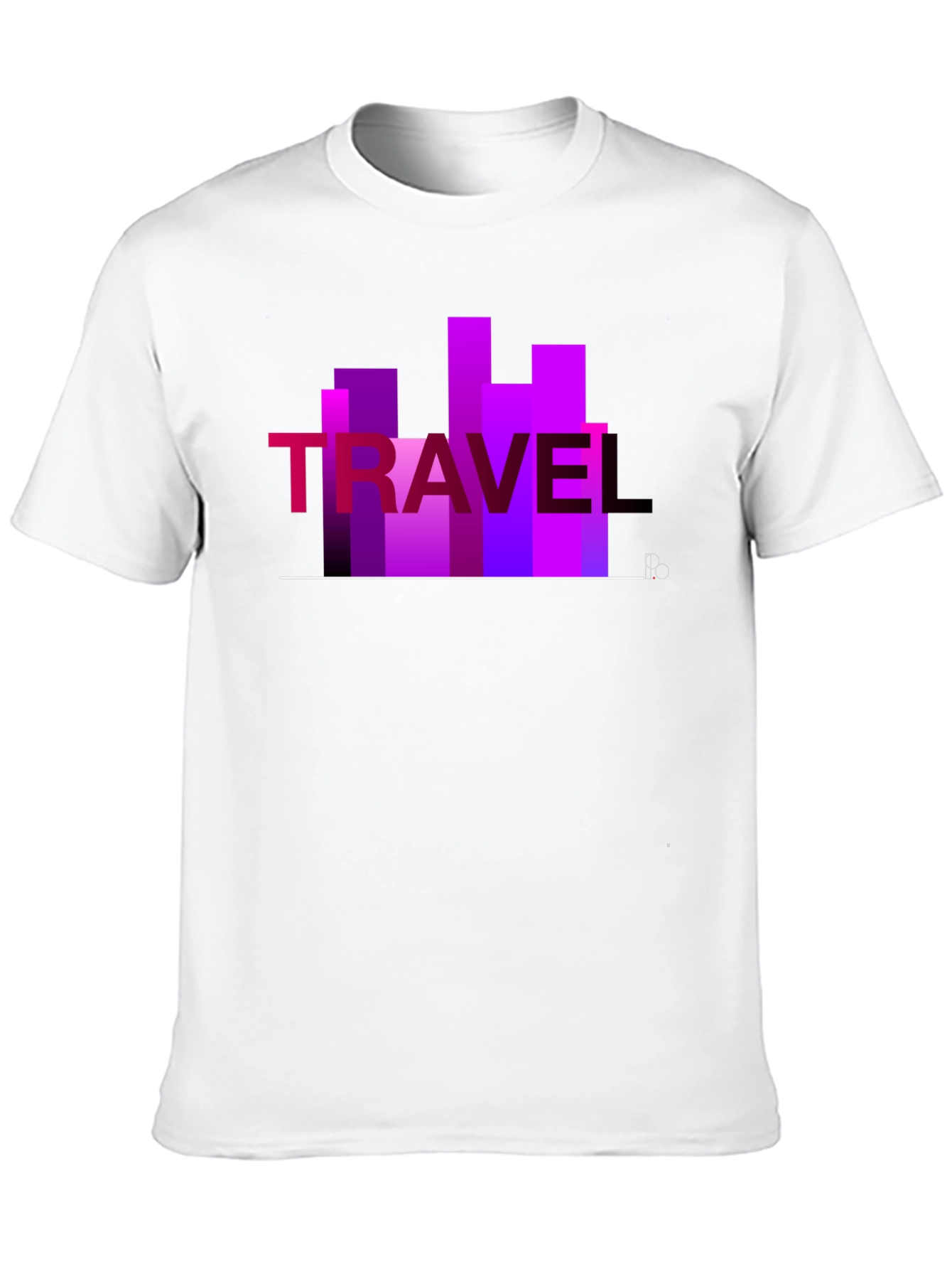 Travel Graphic T-Shirt - Cityscape Design