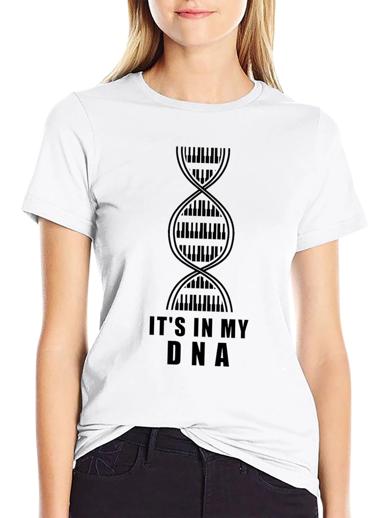 Its In My DNA Piano Music T-Shirt