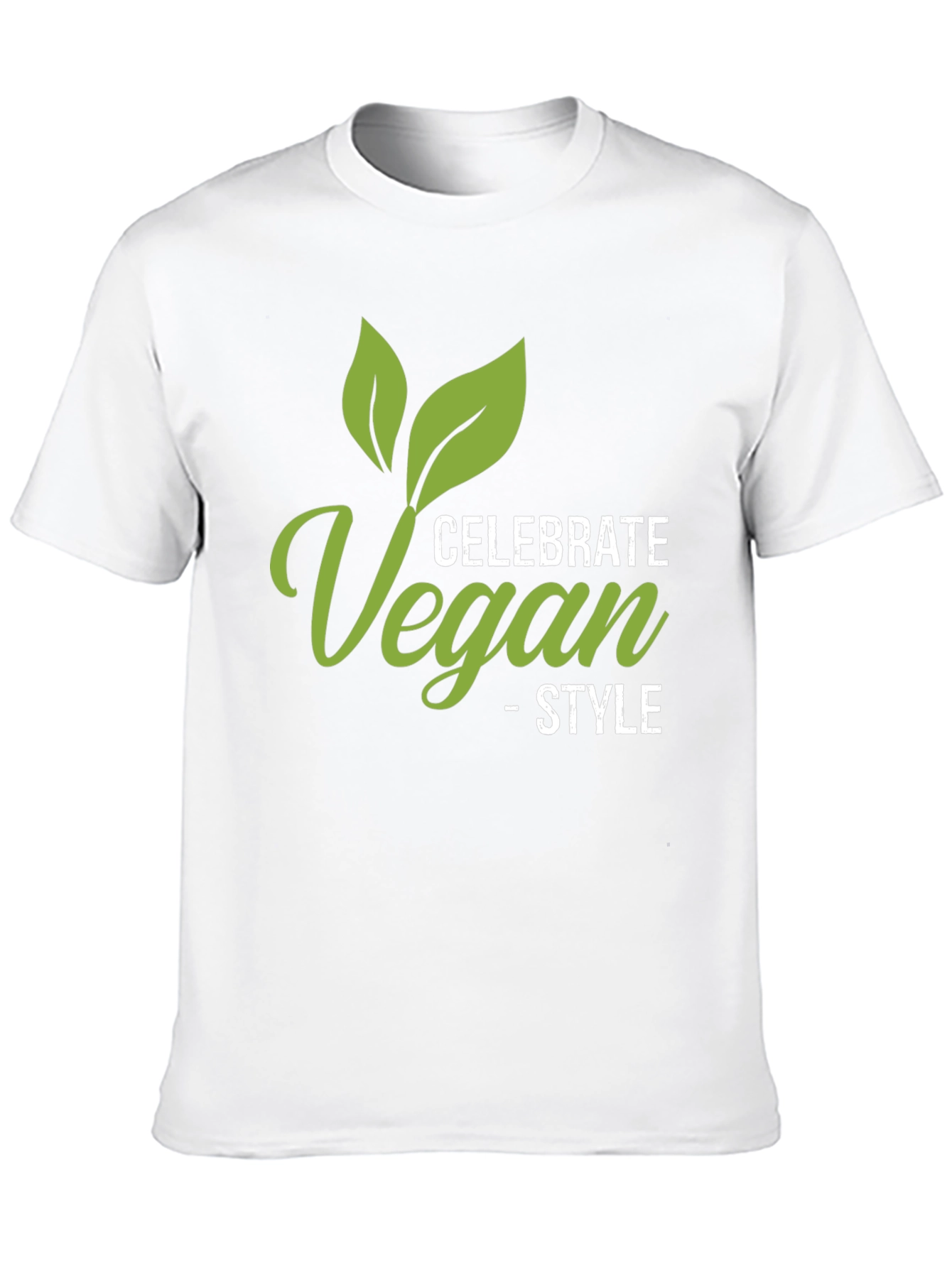 Celebrate Vegan Style Black T-Shirt