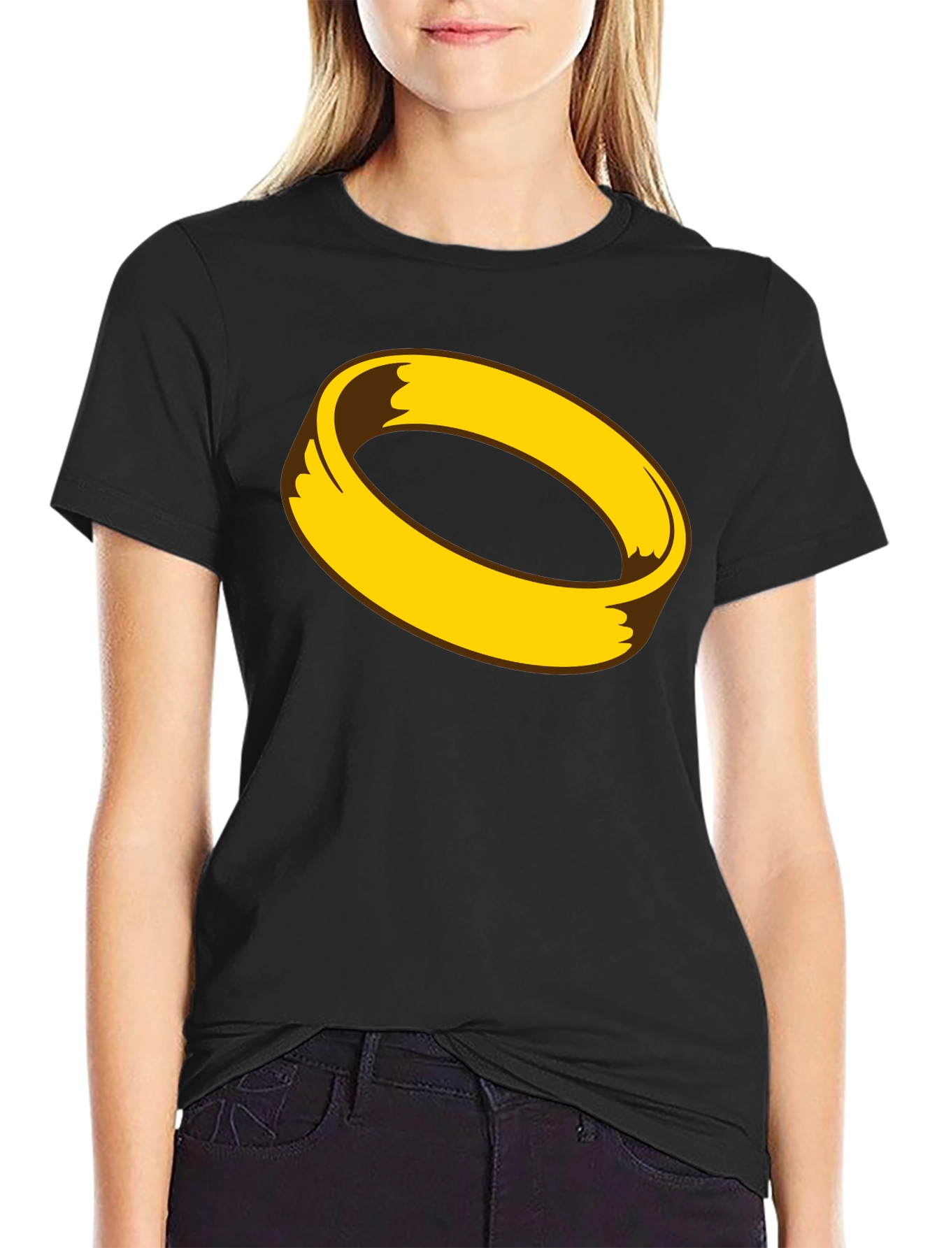 Halo Graphic Tee - Black Unisex Shirt