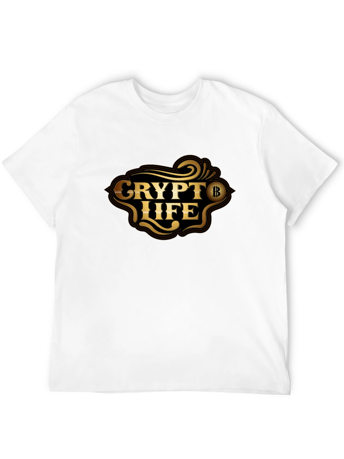 Crypto Life T-Shirt - Bitcoin Inspired Graphic Tee
