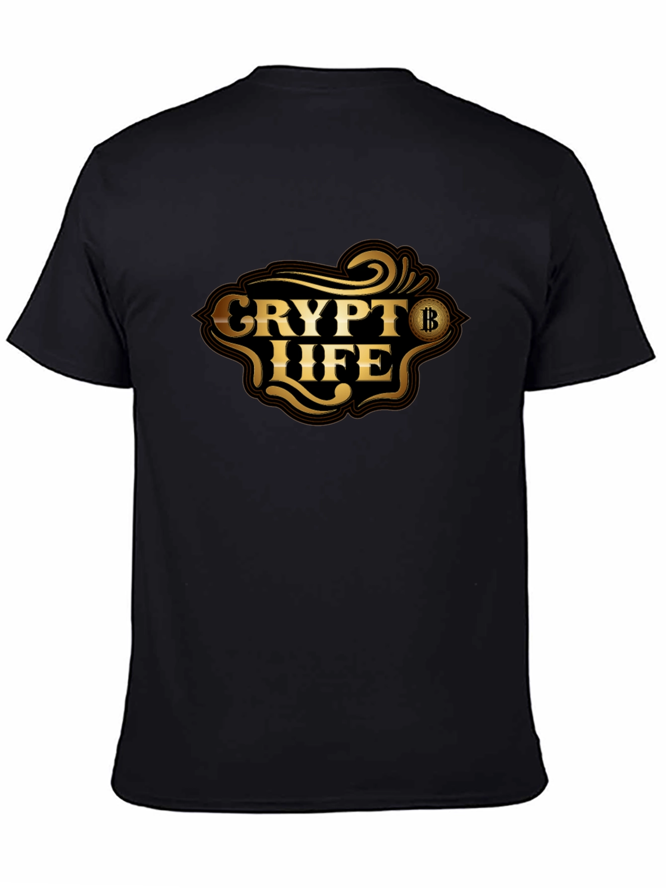 Crypto Life T-Shirt - Bitcoin Inspired Graphic Tee