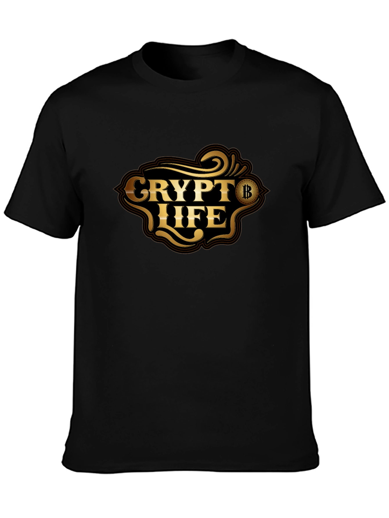 Crypto Life T-Shirt - Bitcoin Inspired Graphic Tee