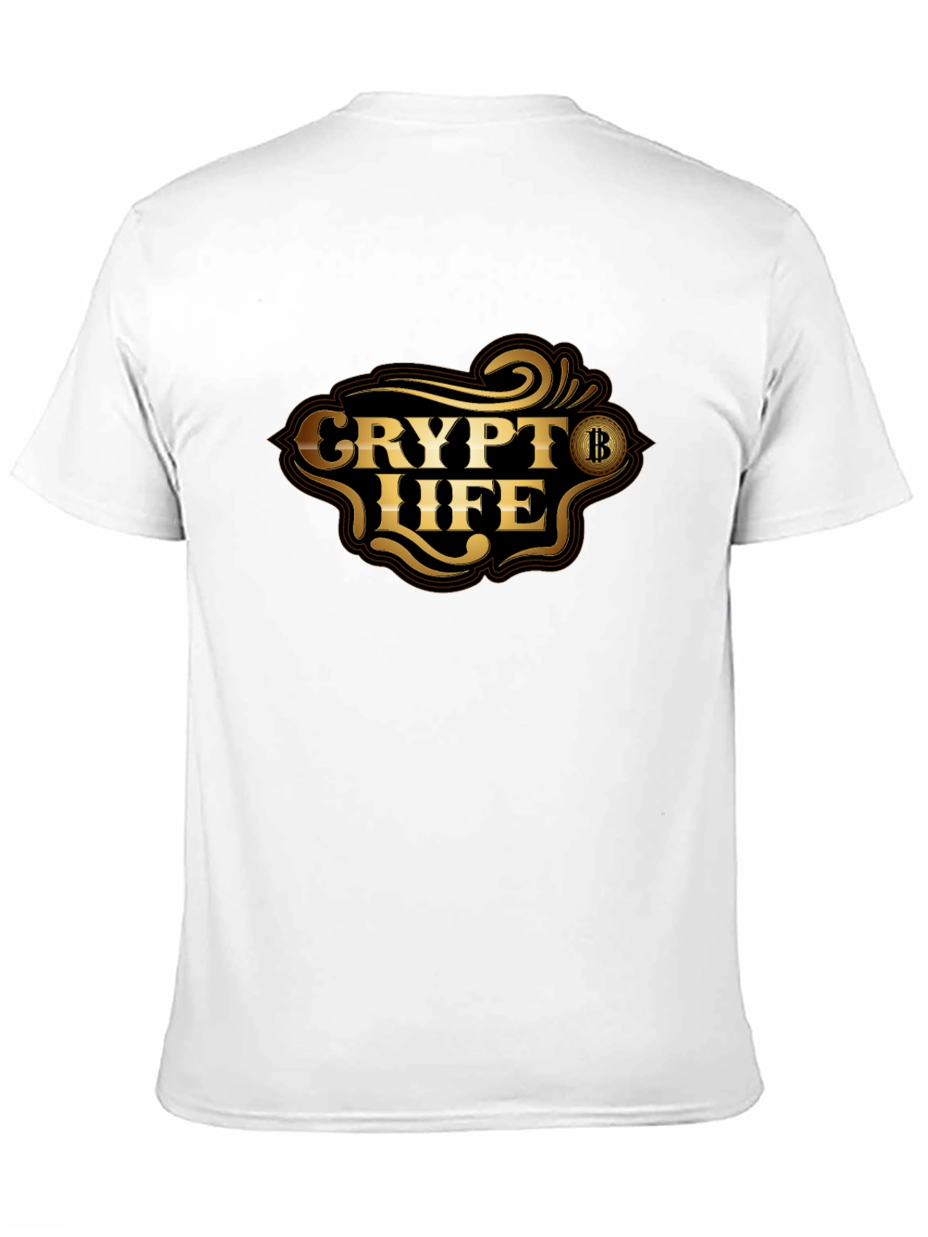 Crypto Life T-Shirt - Bitcoin Inspired Graphic Tee