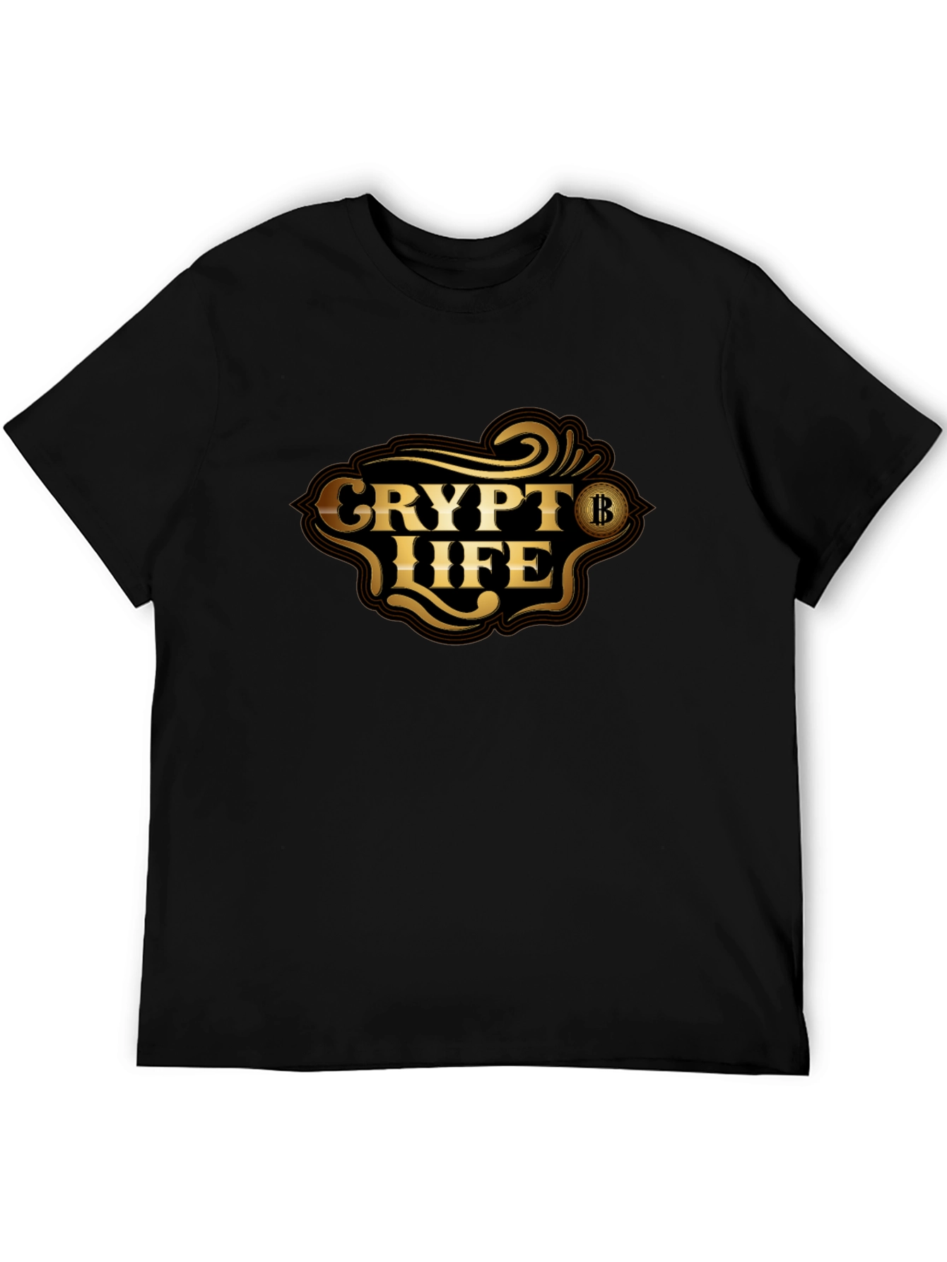 Crypto Life T-Shirt - Bitcoin Inspired Graphic Tee