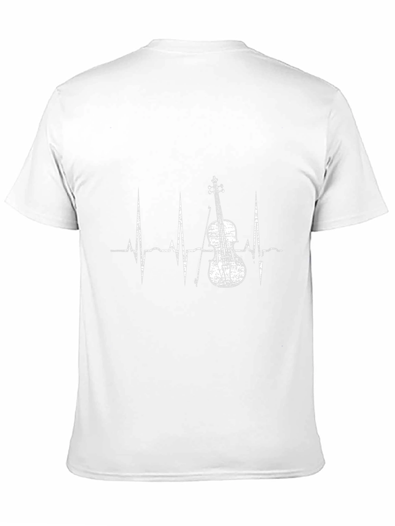 Violin Heartbeat T-Shirt - Musicians Passion