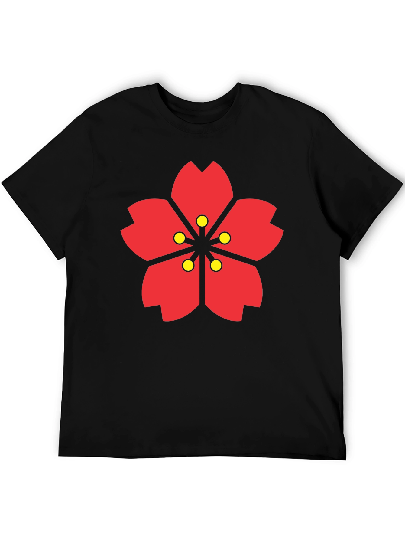 Sakura Flower Graphic T-Shirt