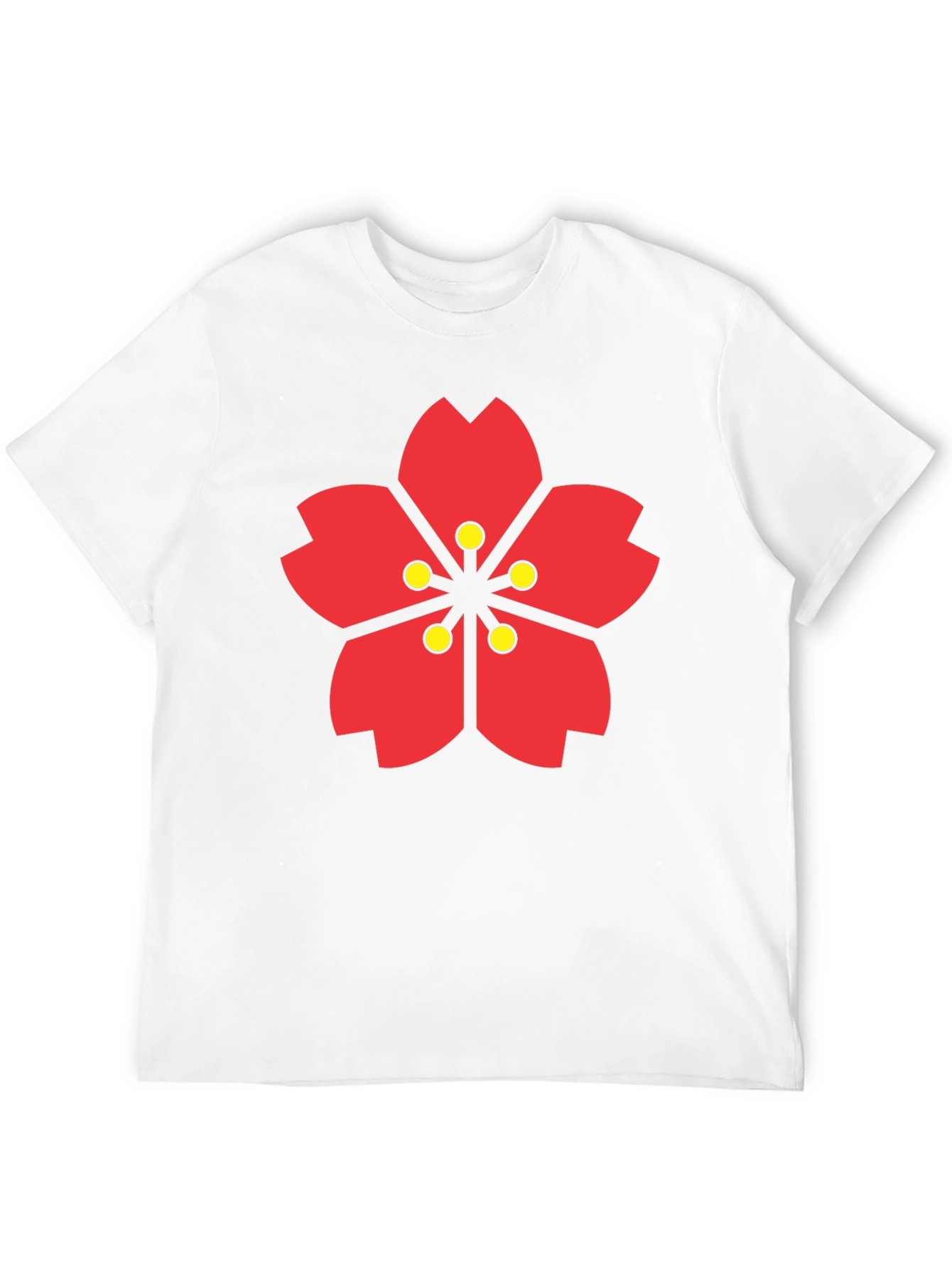 Sakura Flower Graphic T-Shirt