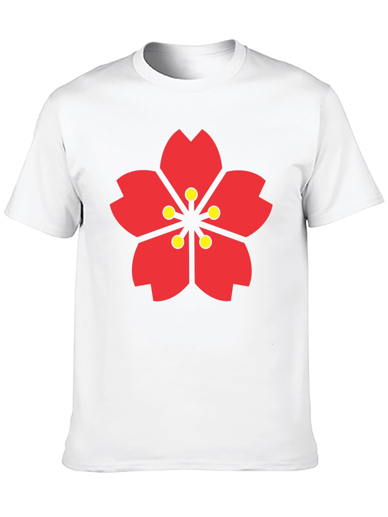 Sakura Flower Graphic T-Shirt