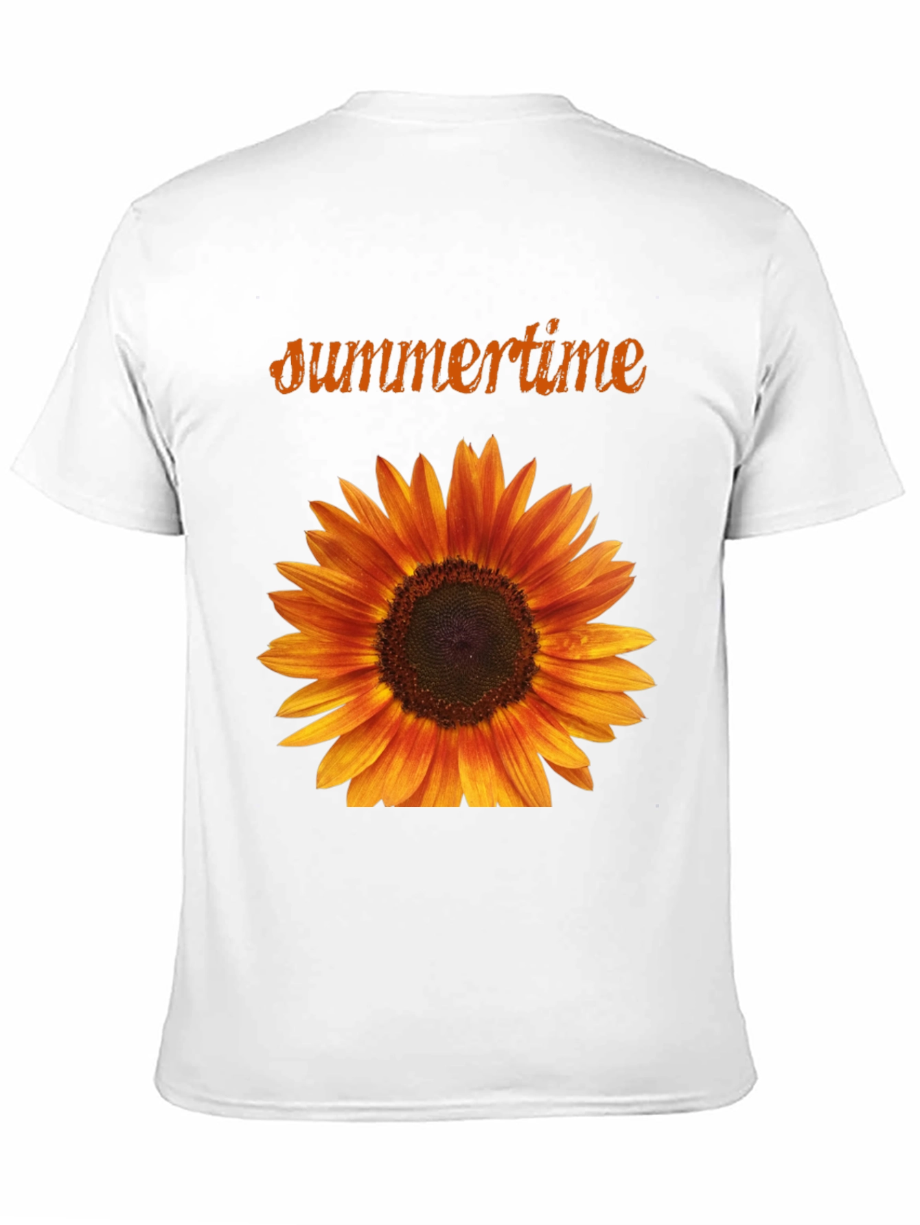 Summertime Sunflower Graphic T-Shirt