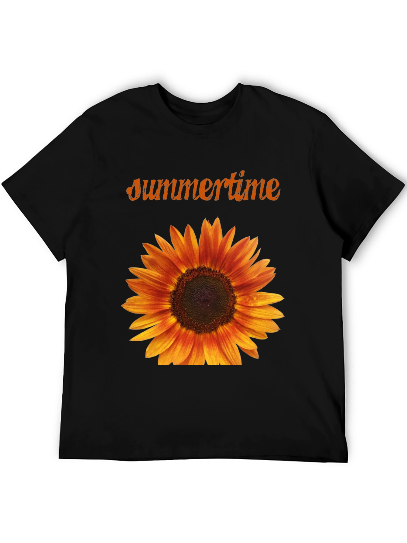 Summertime Sunflower Graphic T-Shirt