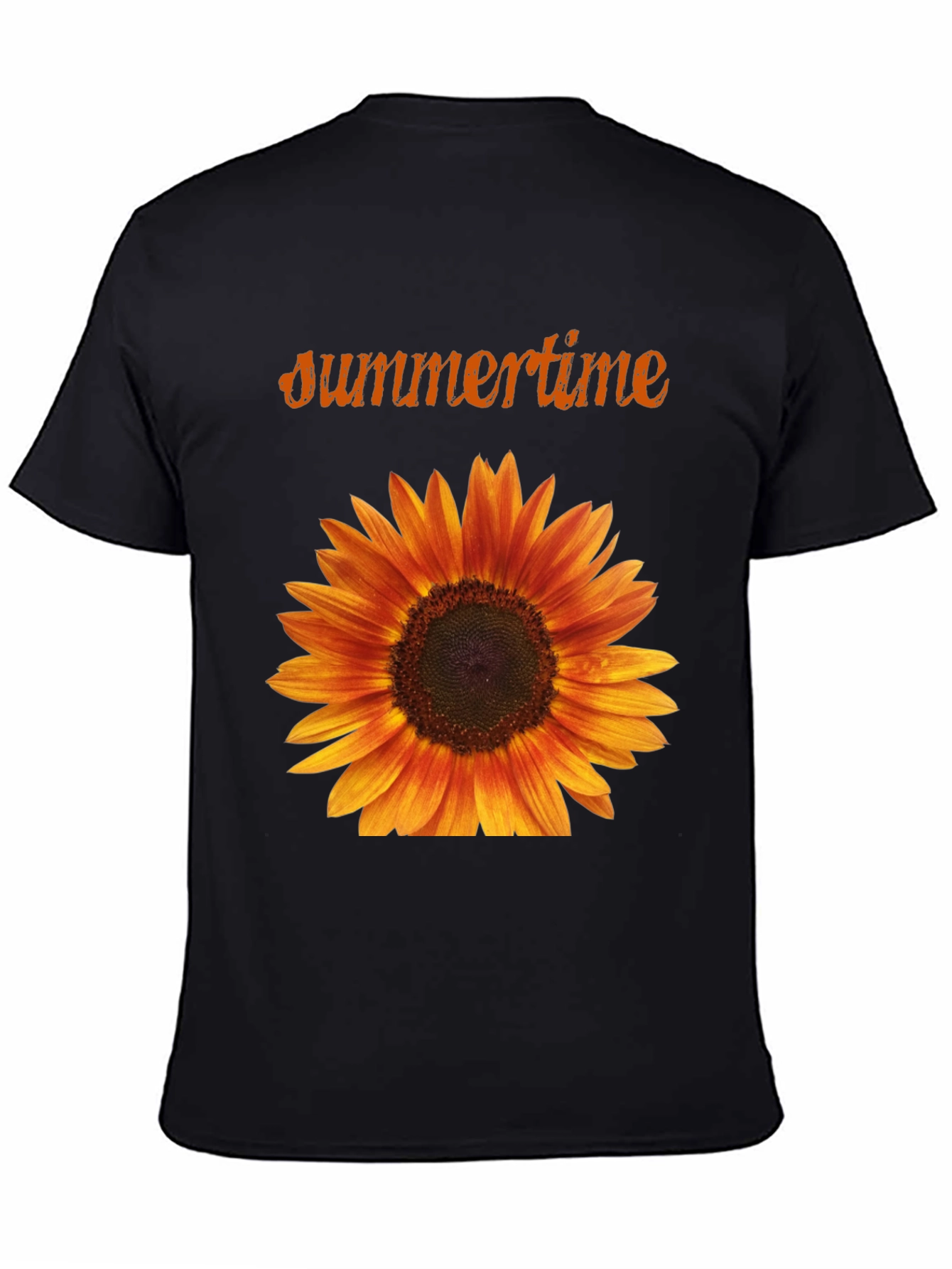 Summertime Sunflower Graphic T-Shirt