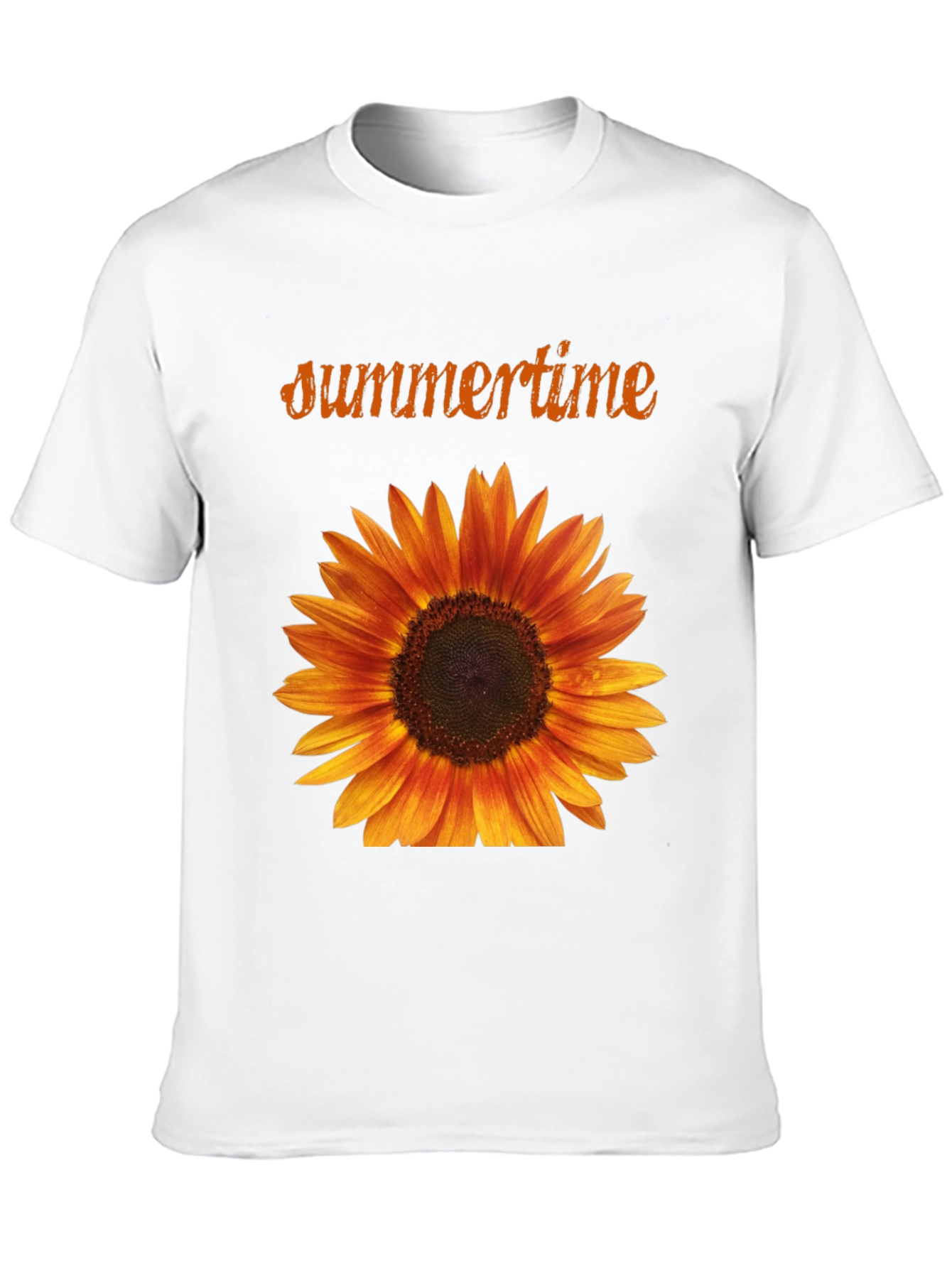 Summertime Sunflower Graphic T-Shirt