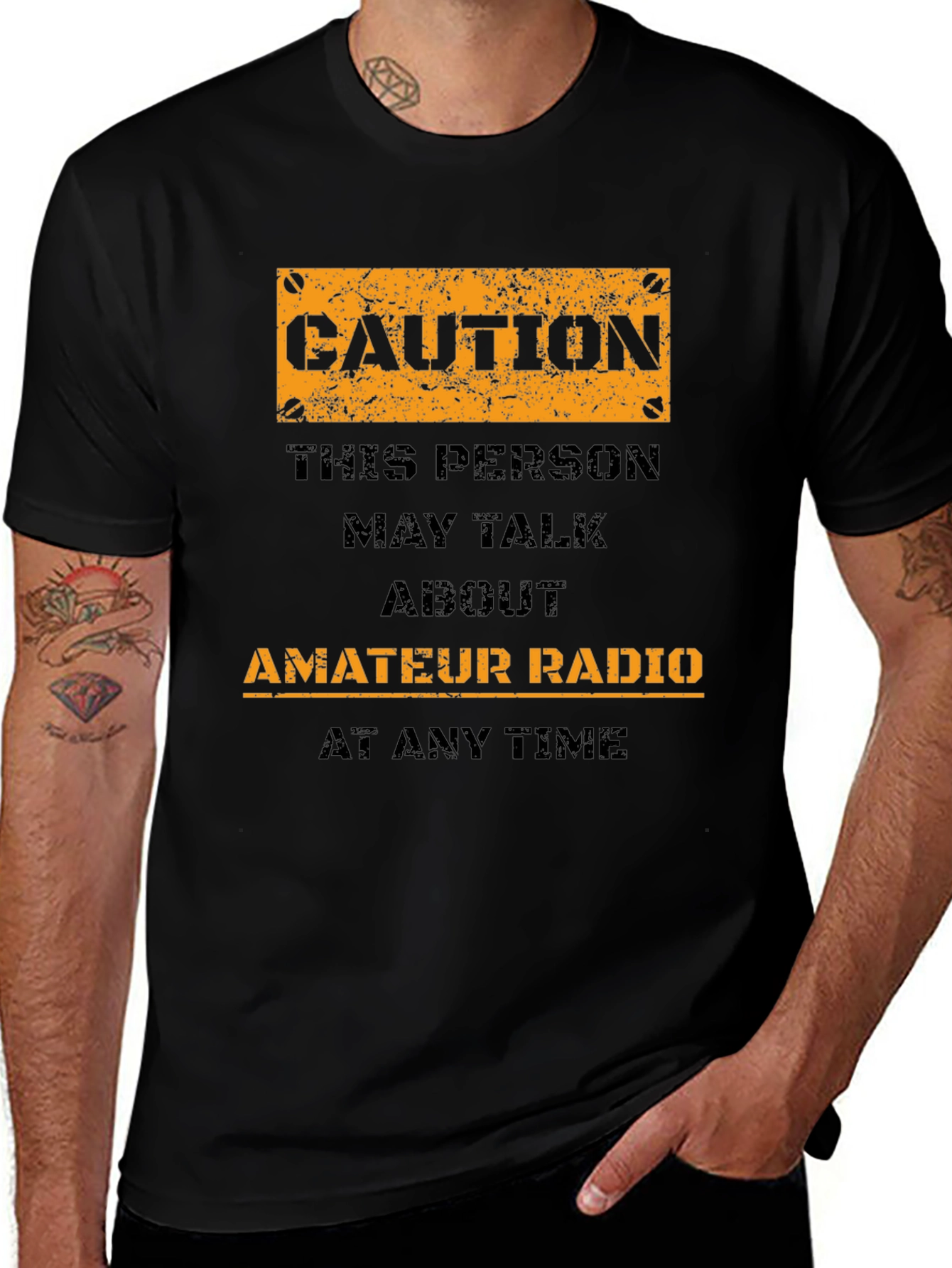 Caution Amateur Radio T-Shirt
