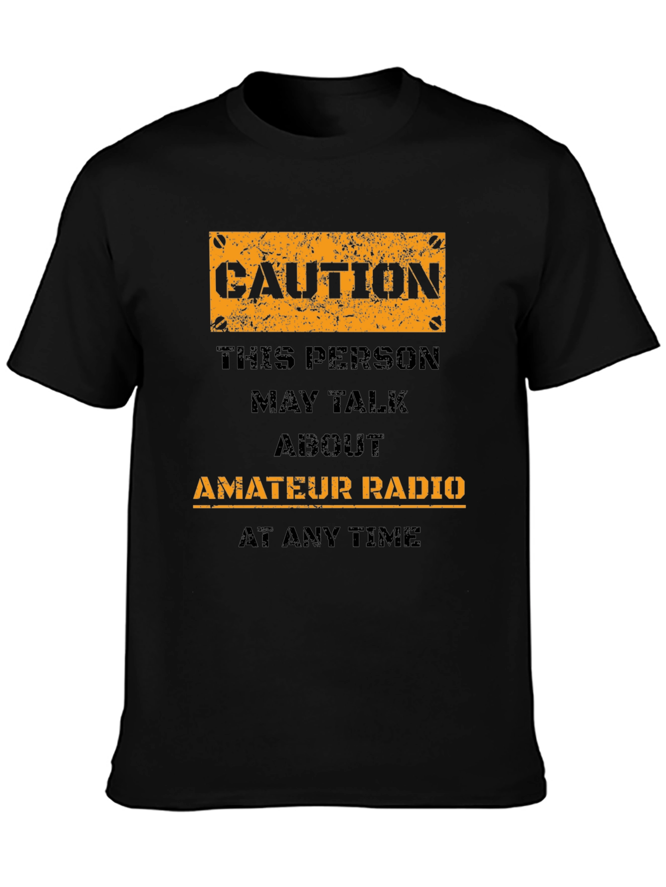 Caution Amateur Radio T-Shirt