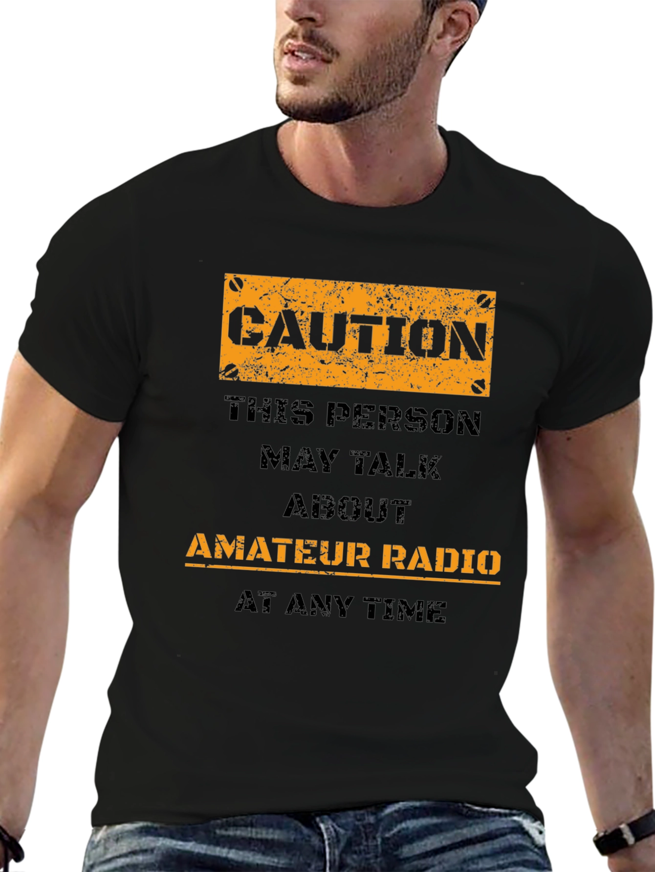 Caution Amateur Radio T-Shirt