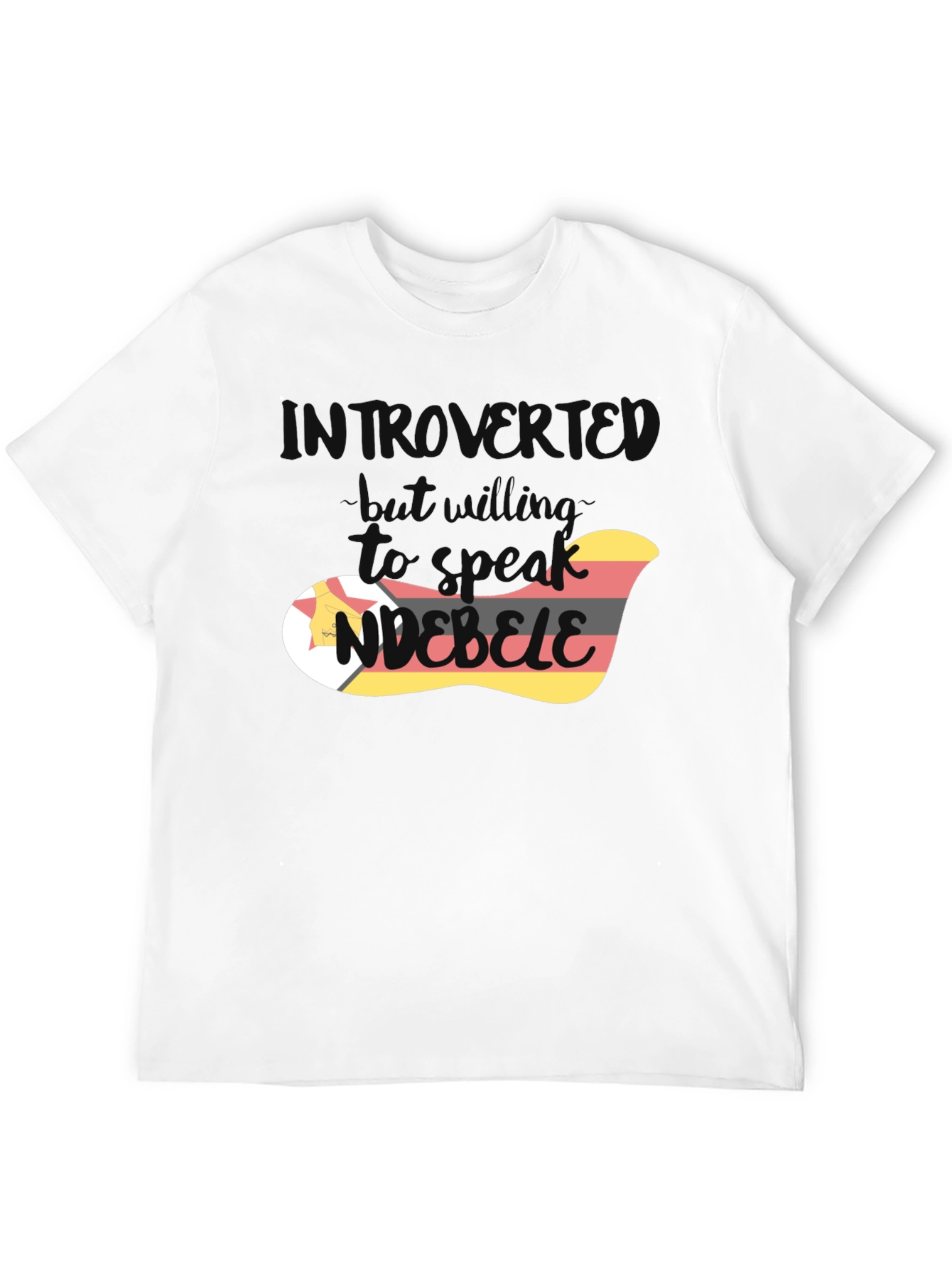 Introvert Ndebele Language T-Shirt