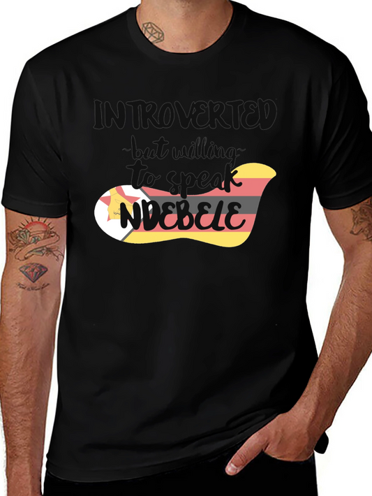 Introvert Ndebele Language T-Shirt