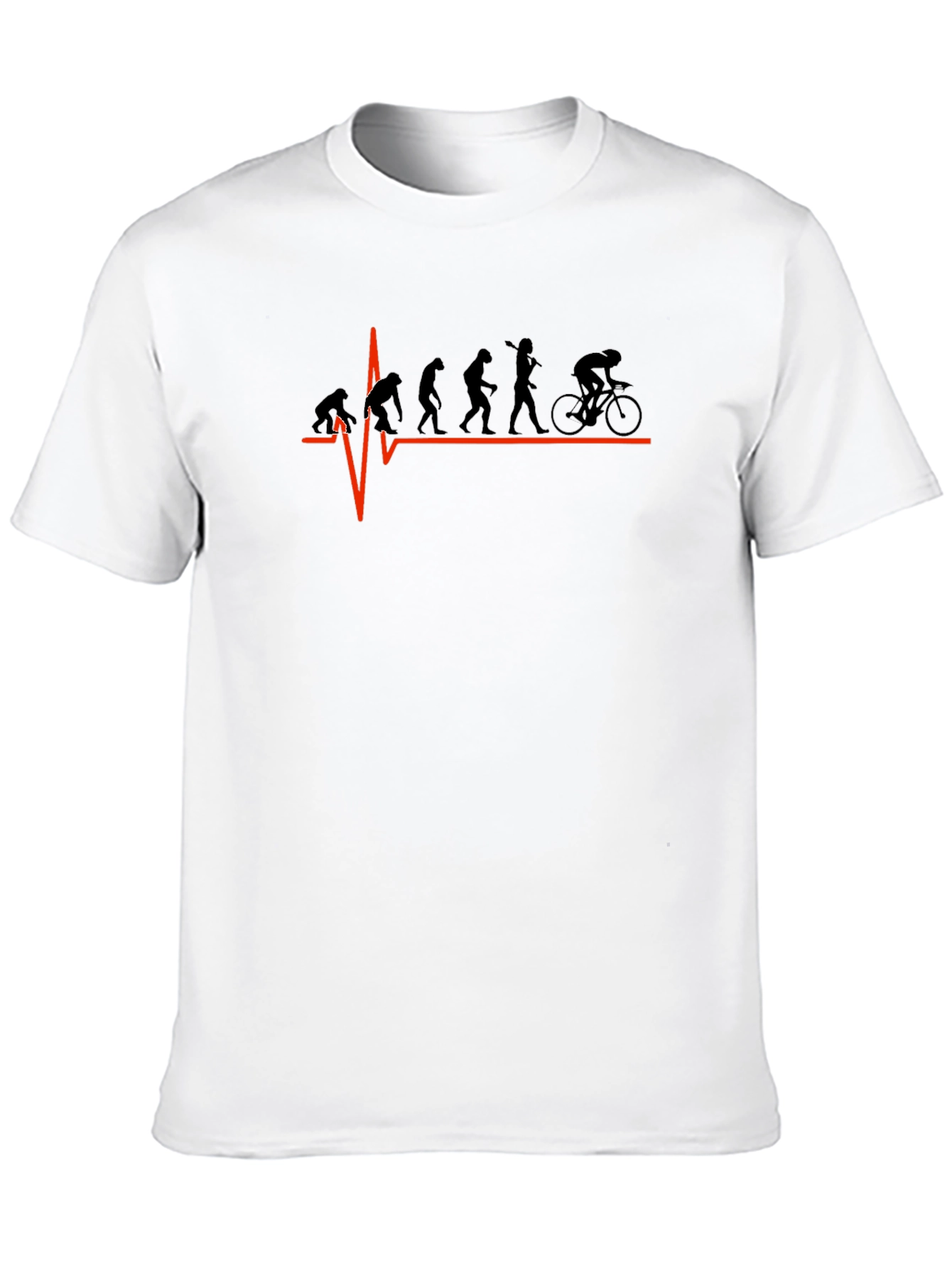 Evolution of Cyclist T-Shirt
