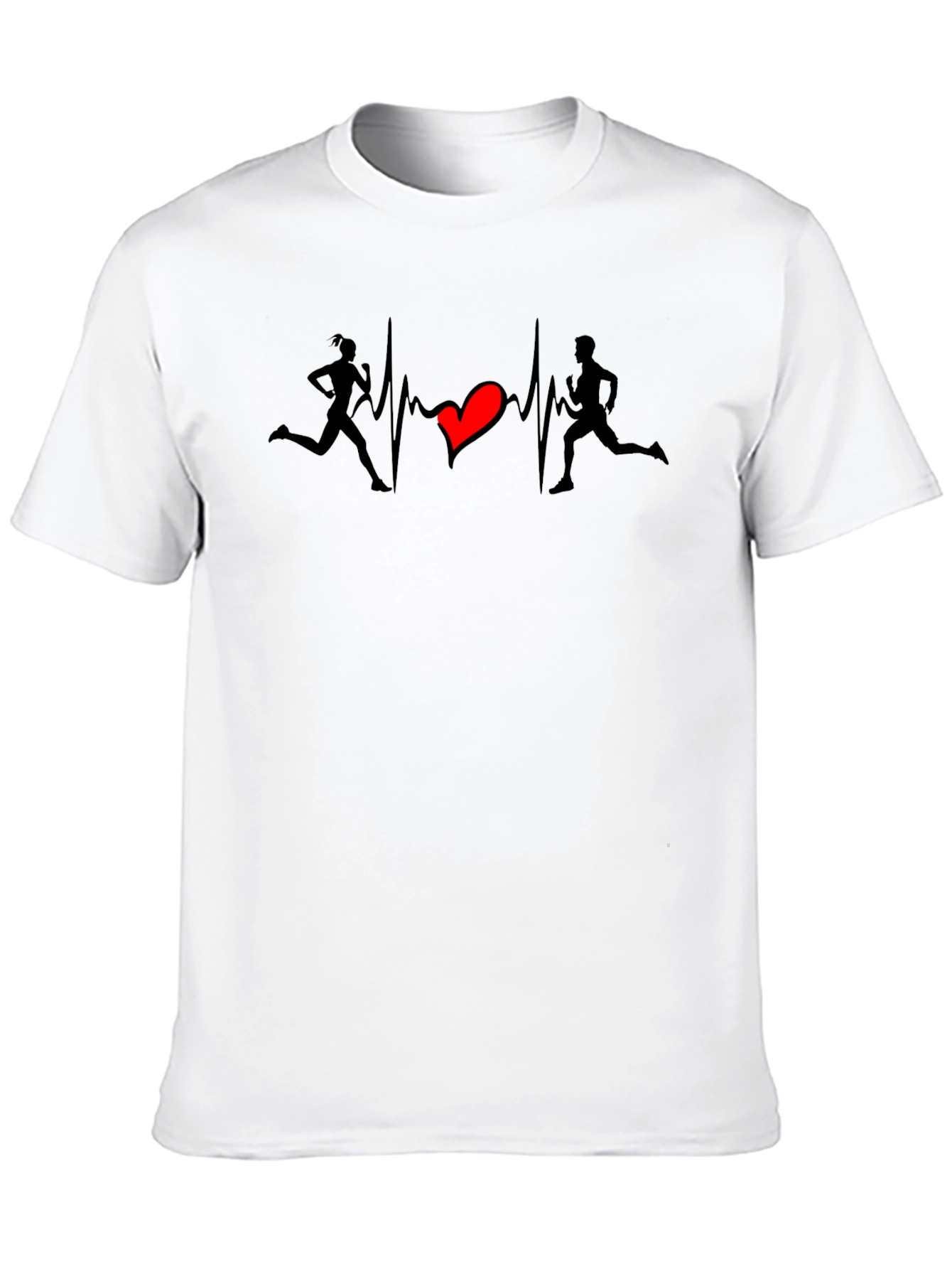 Runners Heartbeat Graphic Tee