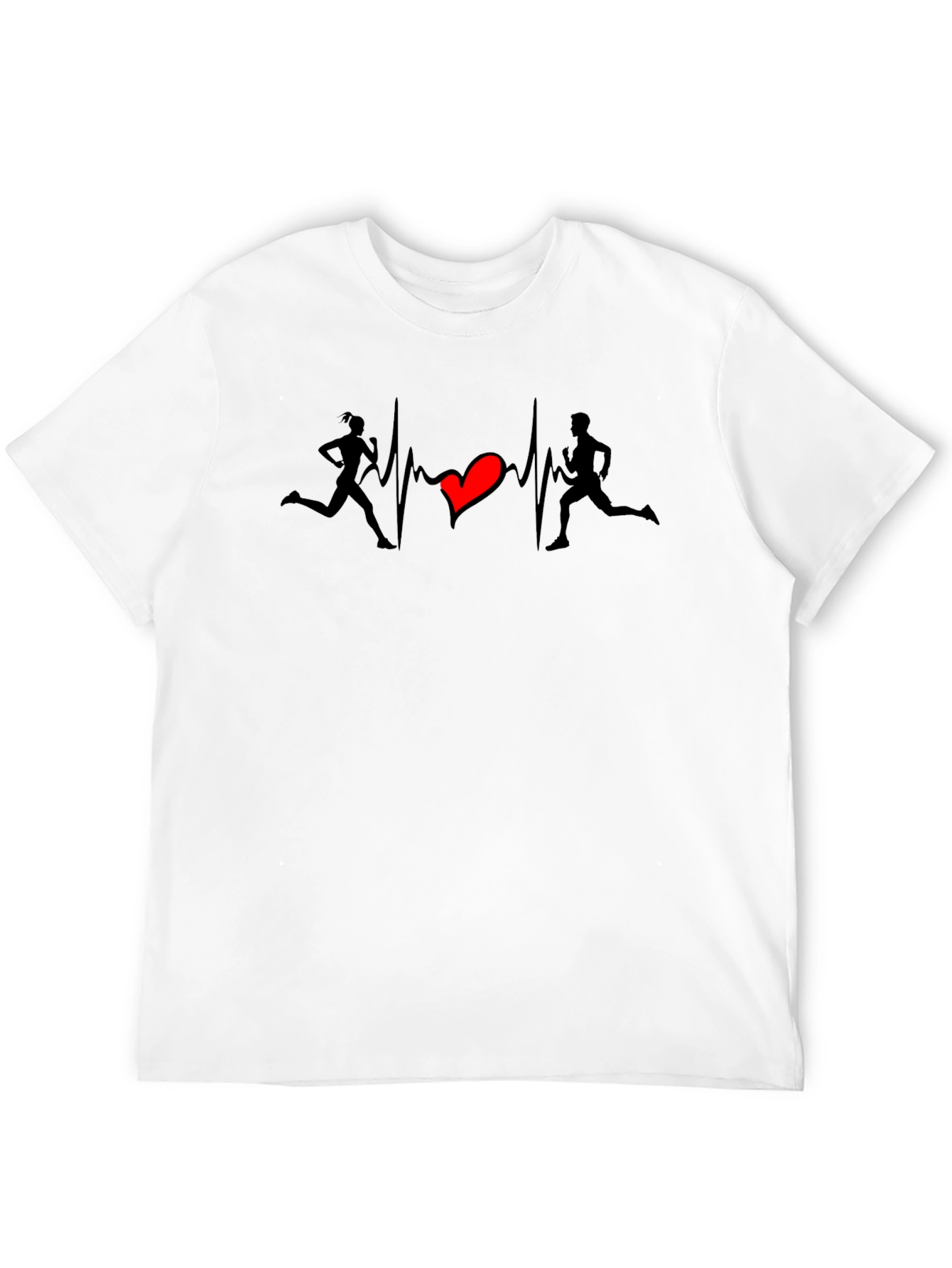 Runners Heartbeat Graphic Tee