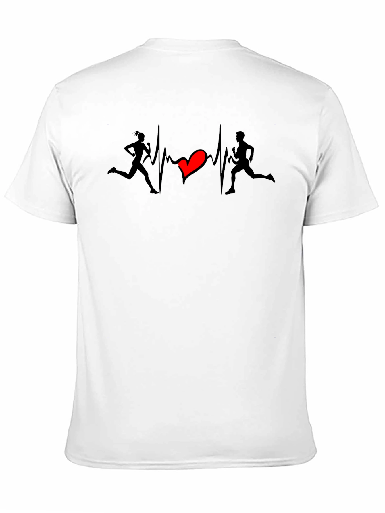 Runners Heartbeat Graphic Tee