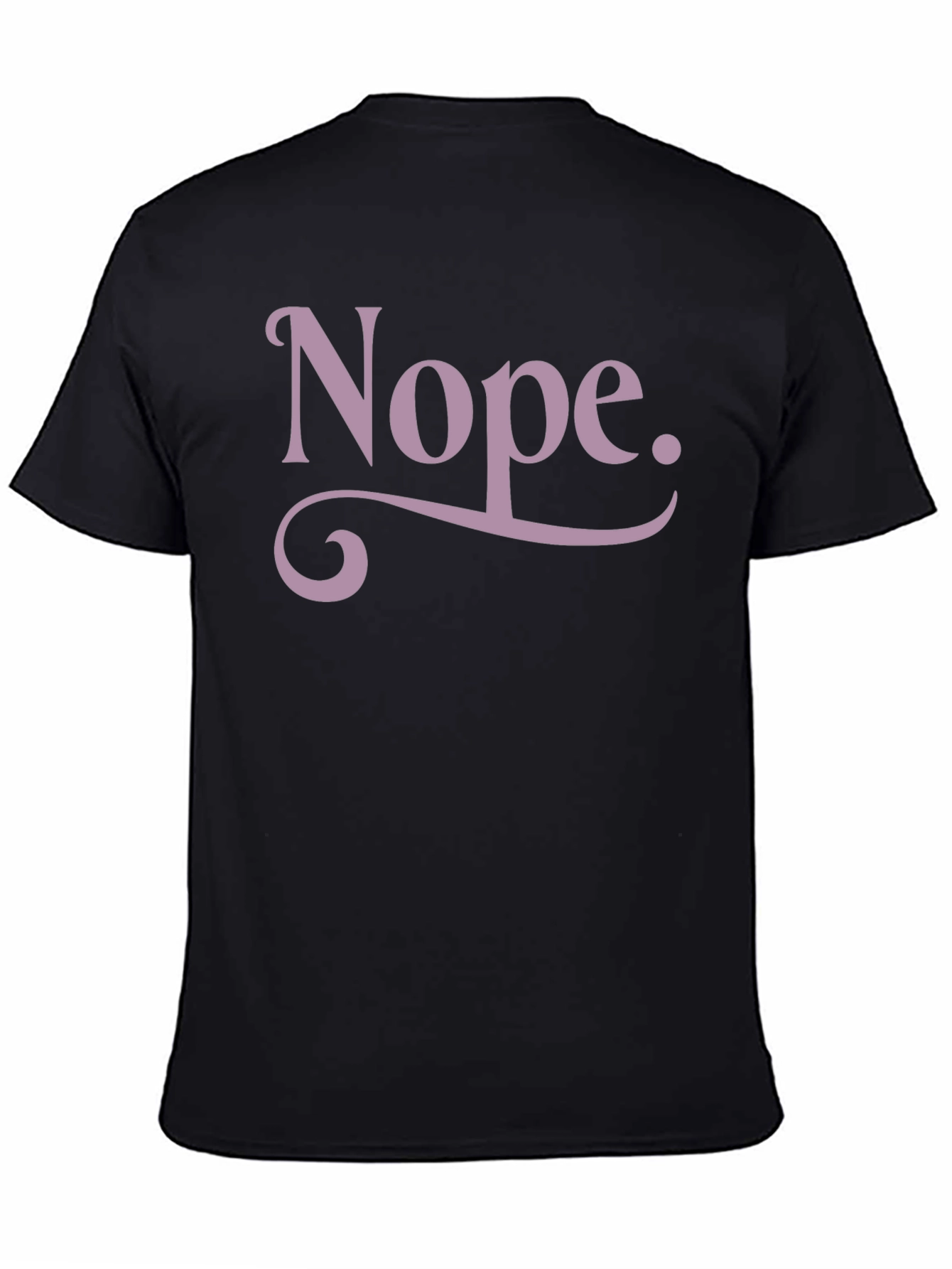 Nope Graphic Tee - Casual Comfort