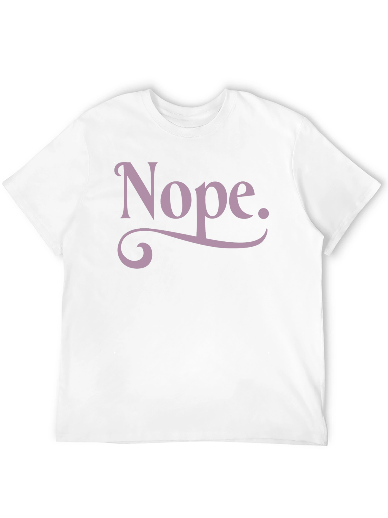 Nope Graphic Tee - Casual Comfort