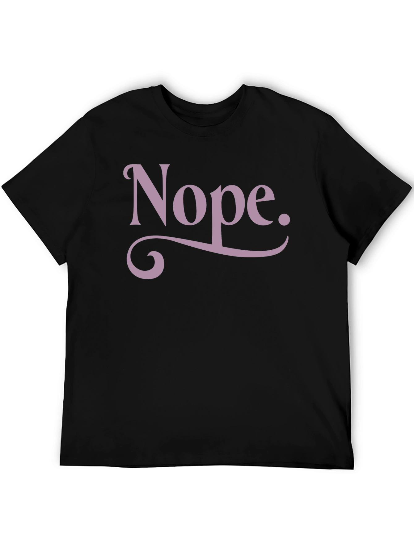 Nope Graphic Tee - Casual Comfort
