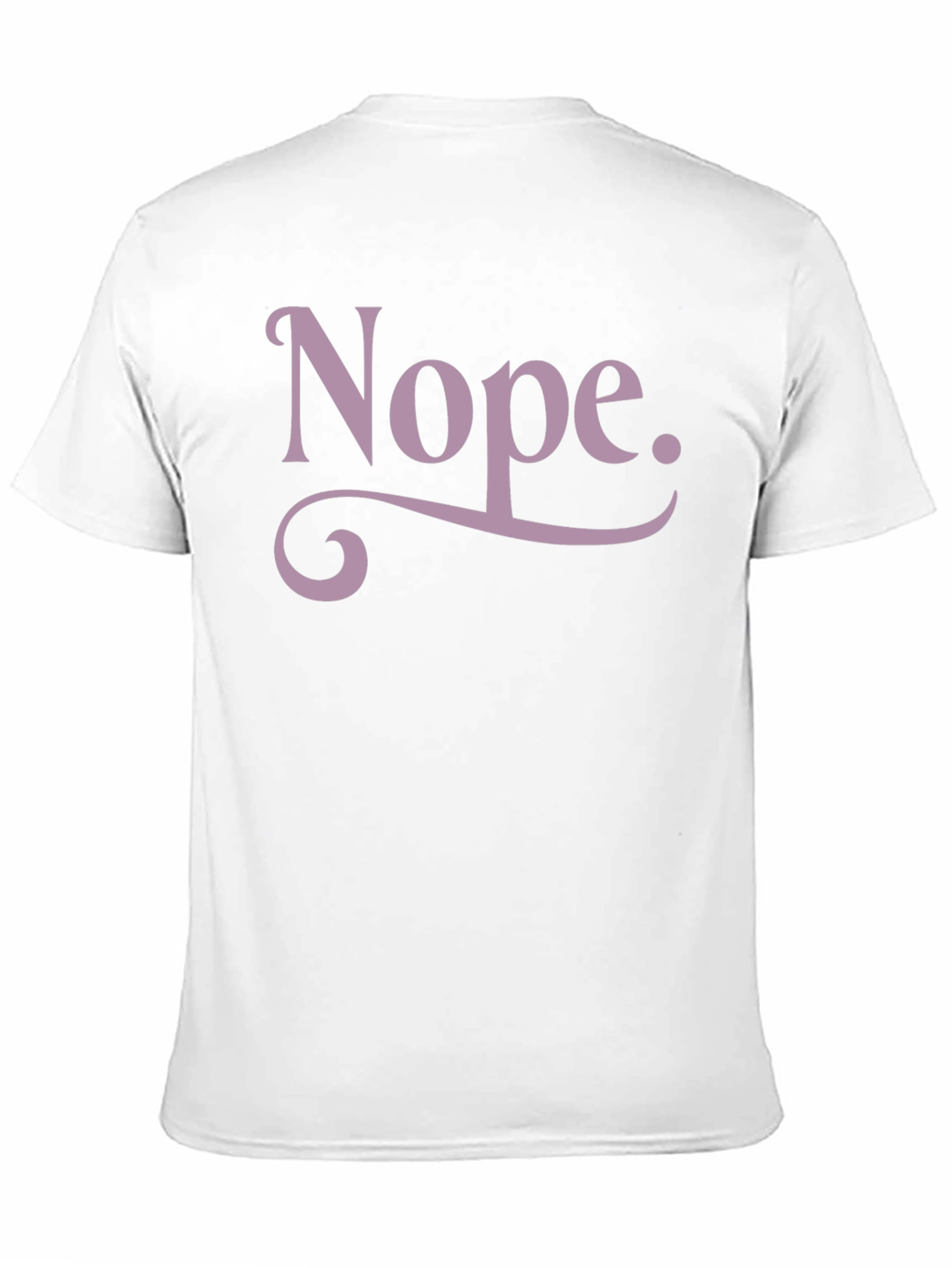 Nope Graphic Tee - Casual Comfort