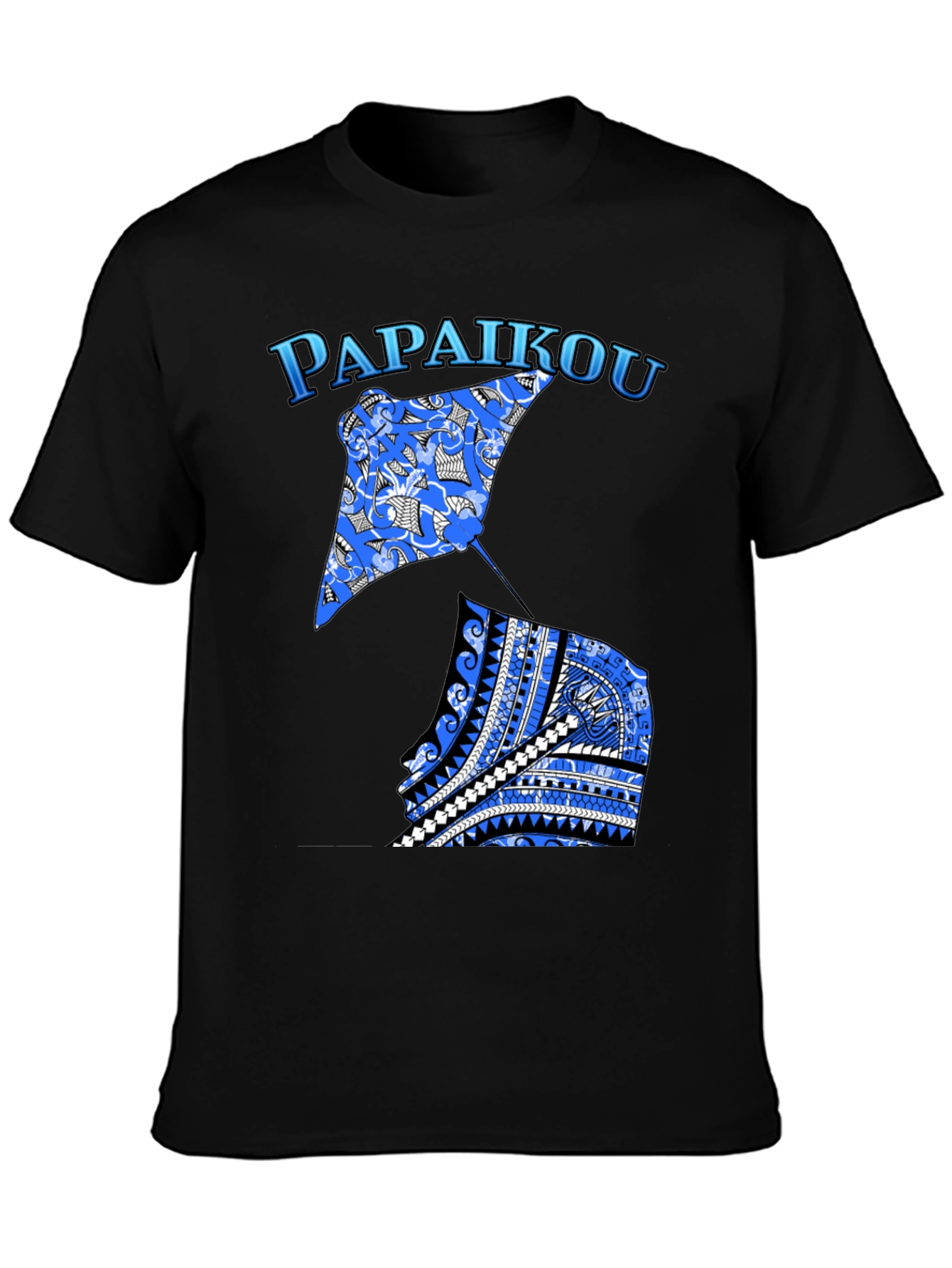 Papaikou Stingray Graphic Tee - Black