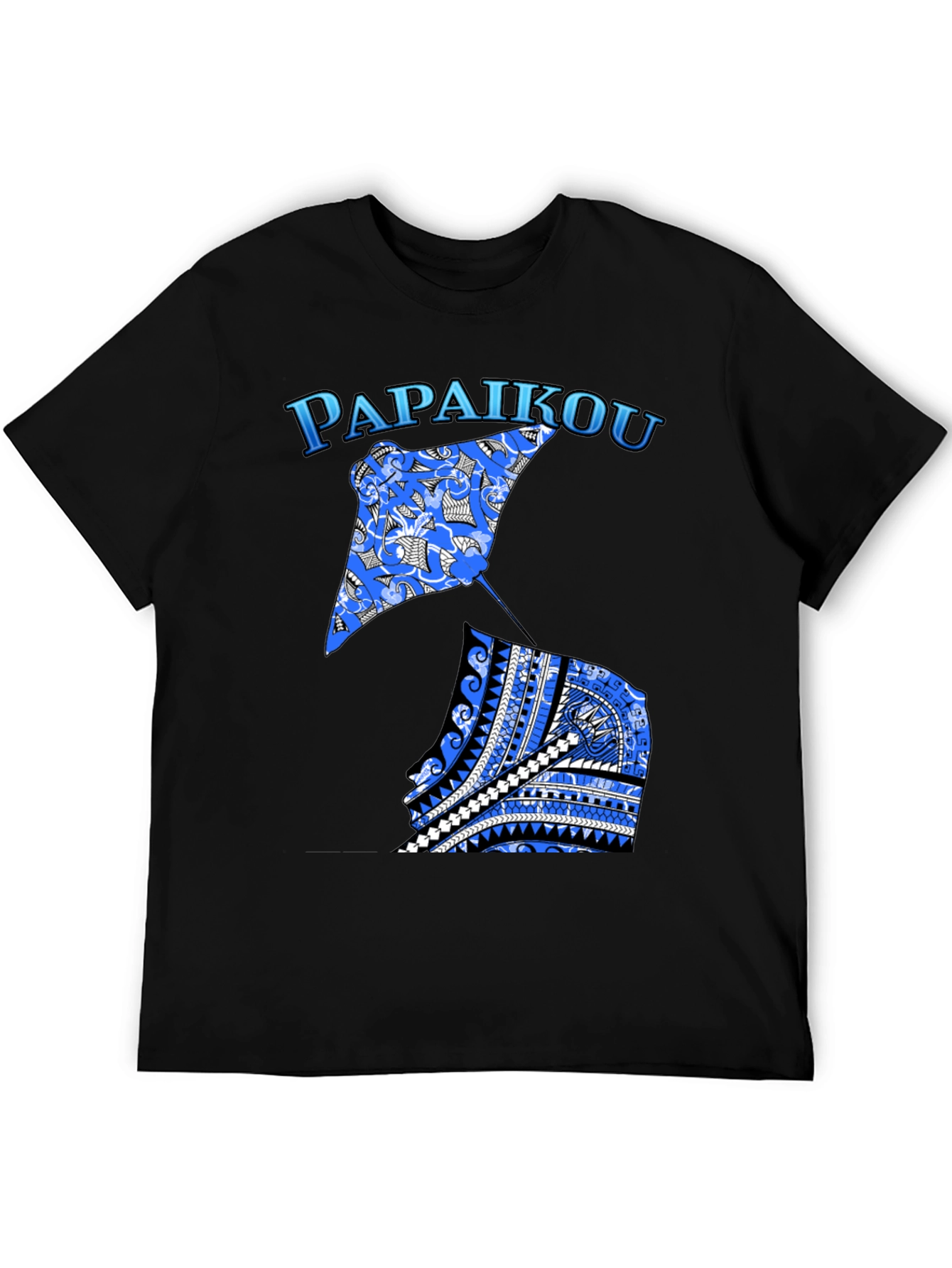 Papaikou Stingray Graphic Tee - Black