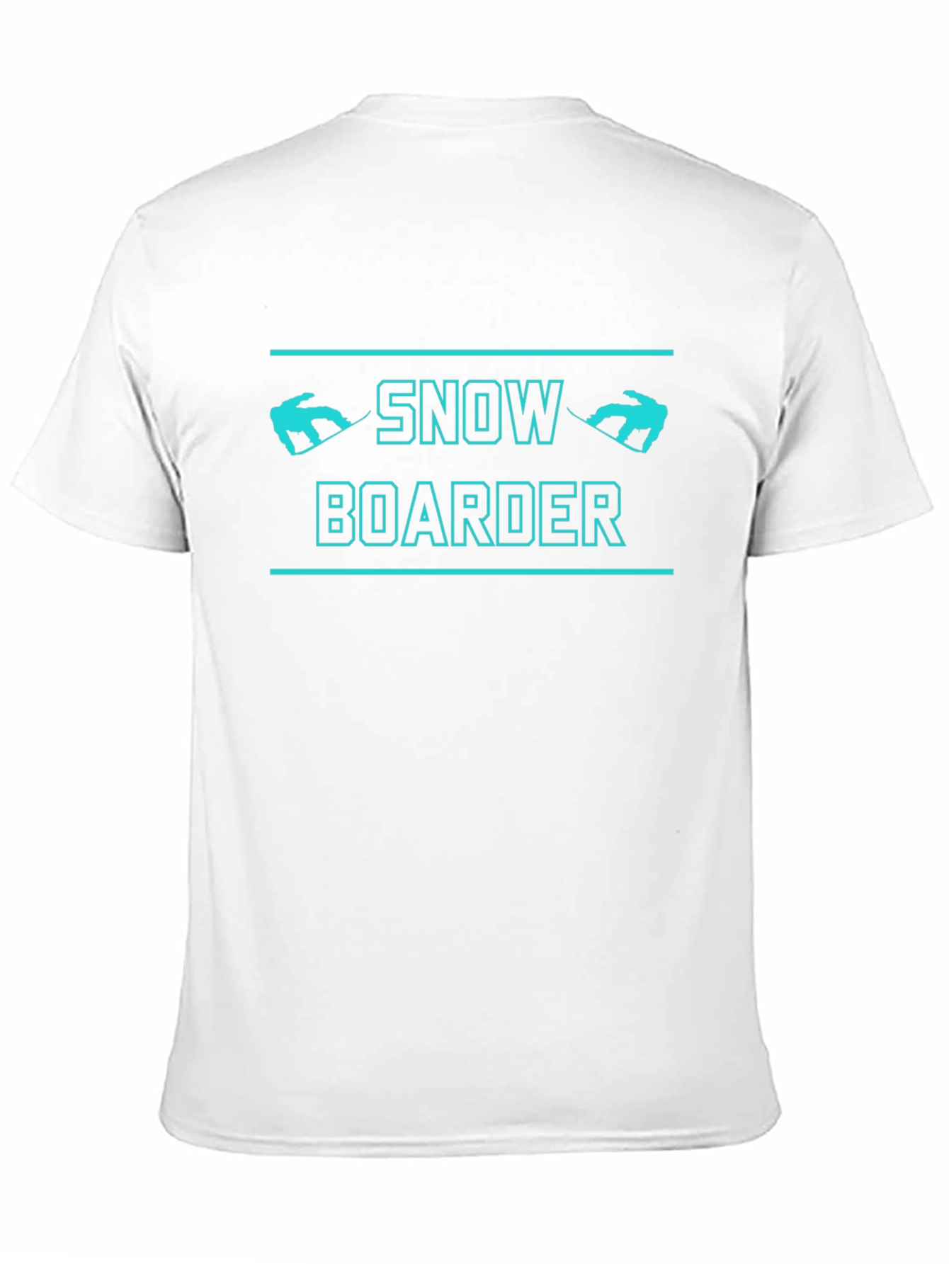Snowboarder Graphic Tee - Black