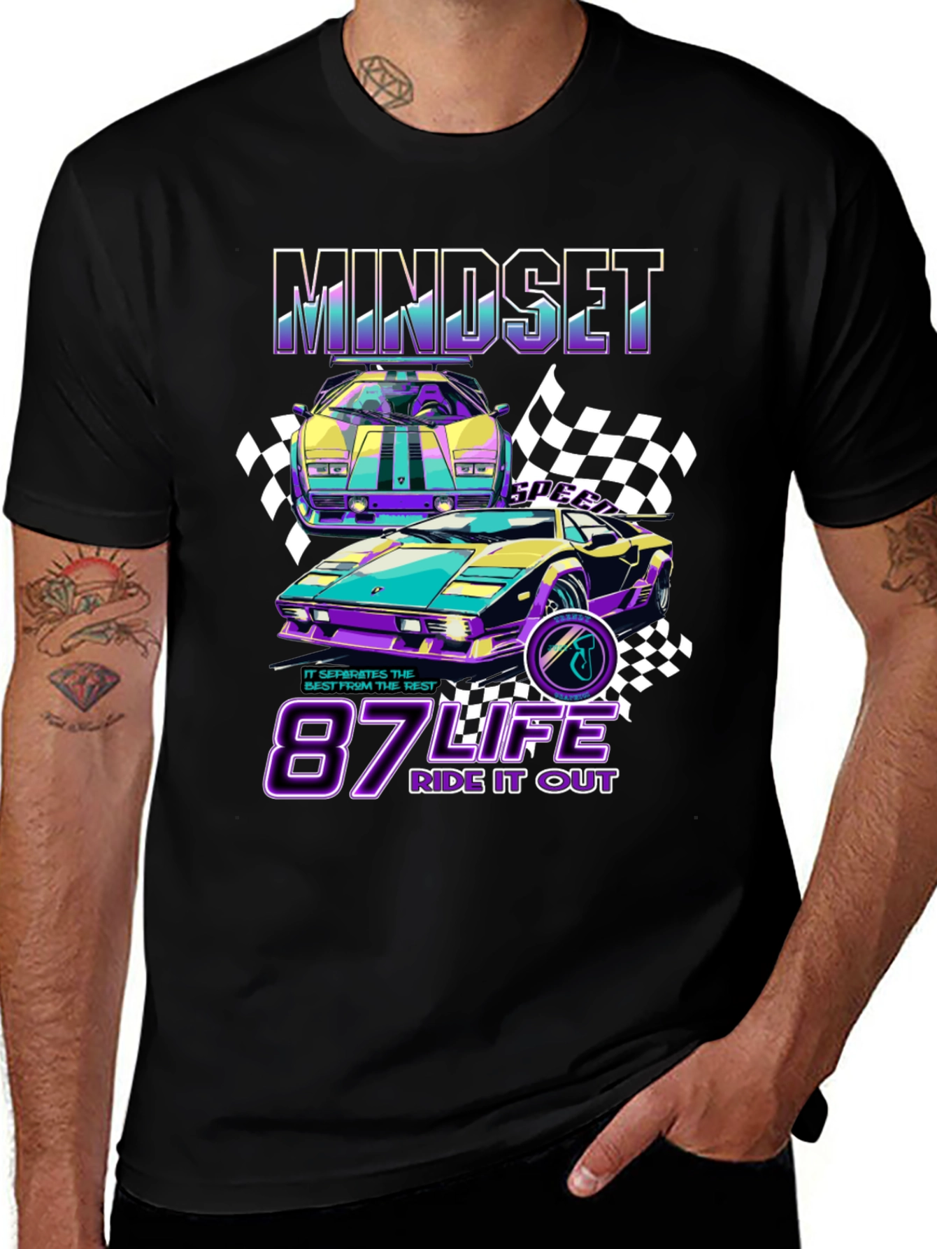 Mindset 87 Life Graphic Tee