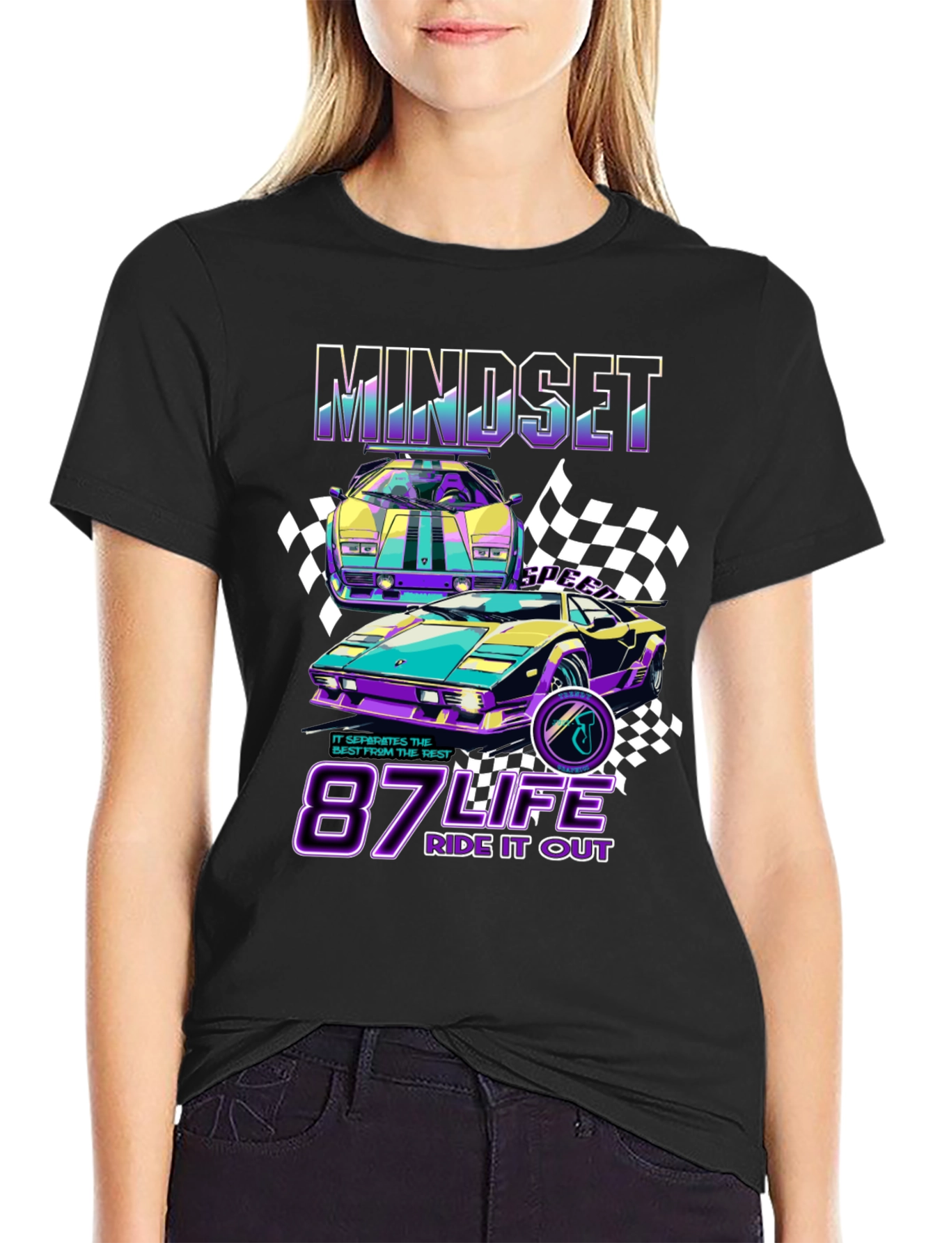 Mindset 87 Life Graphic Tee