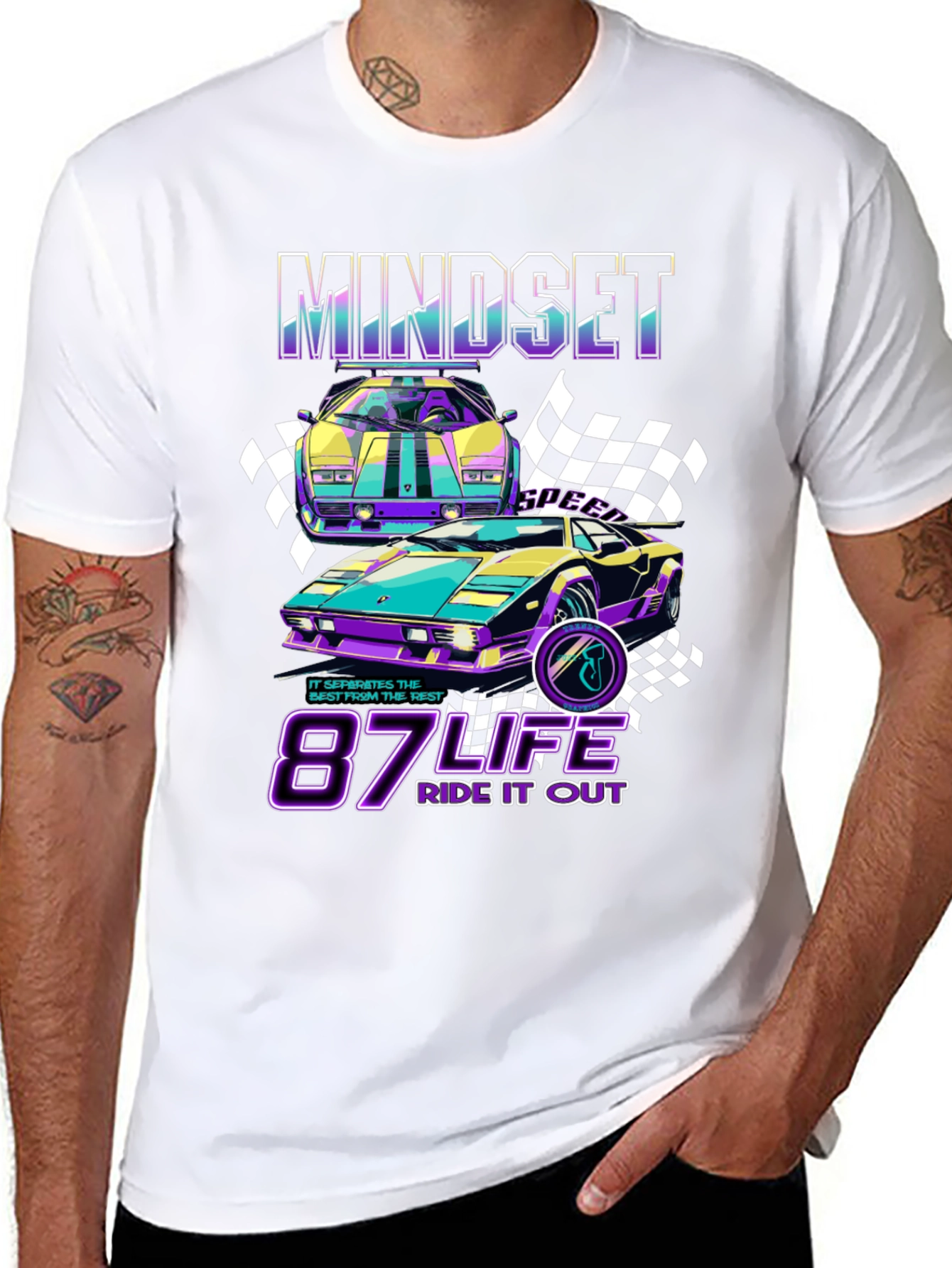 Mindset 87 Life Graphic Tee