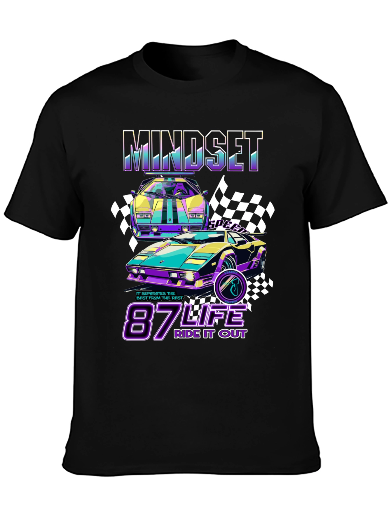 Mindset 87 Life Graphic Tee