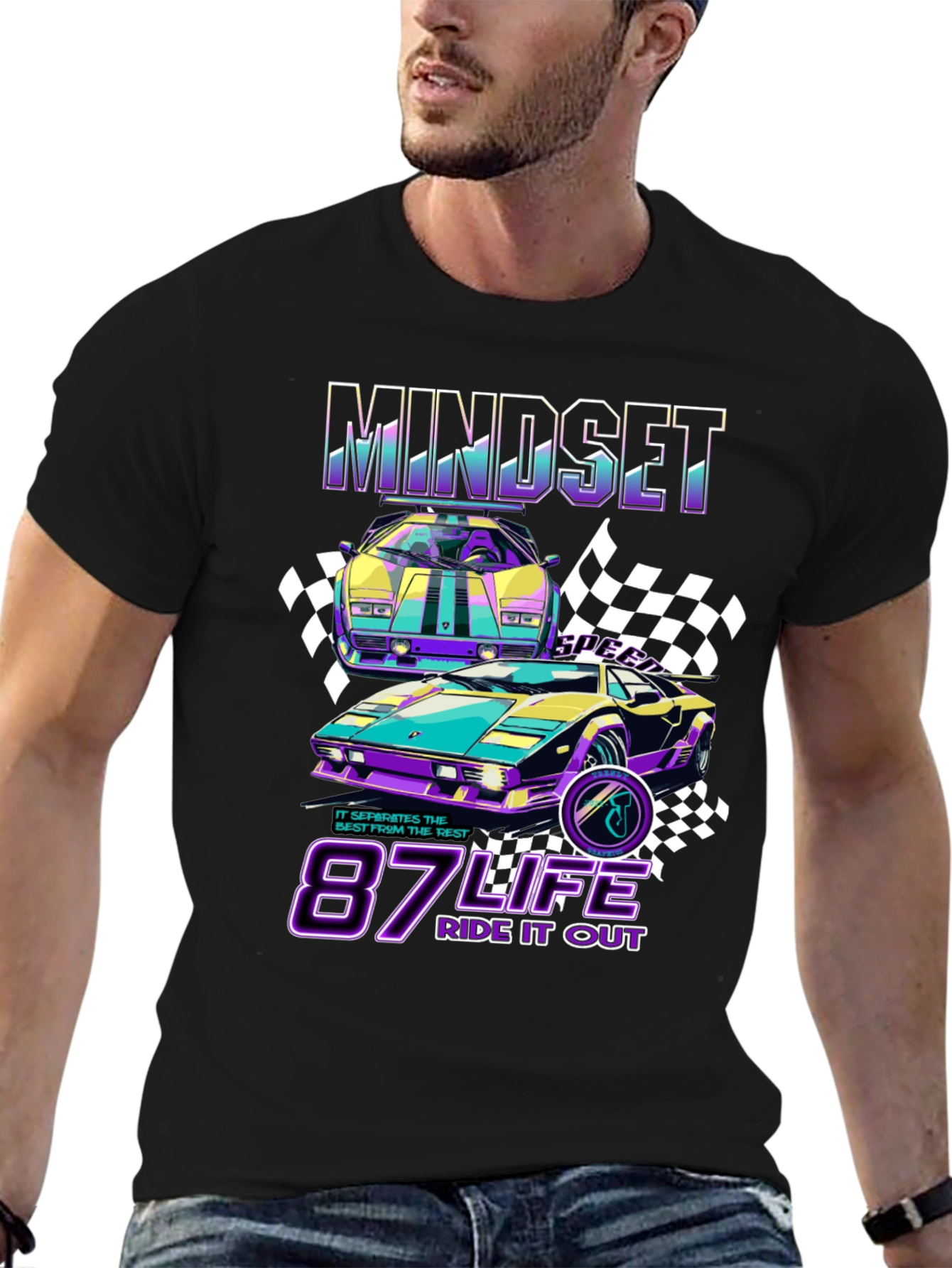 Mindset 87 Life Graphic Tee