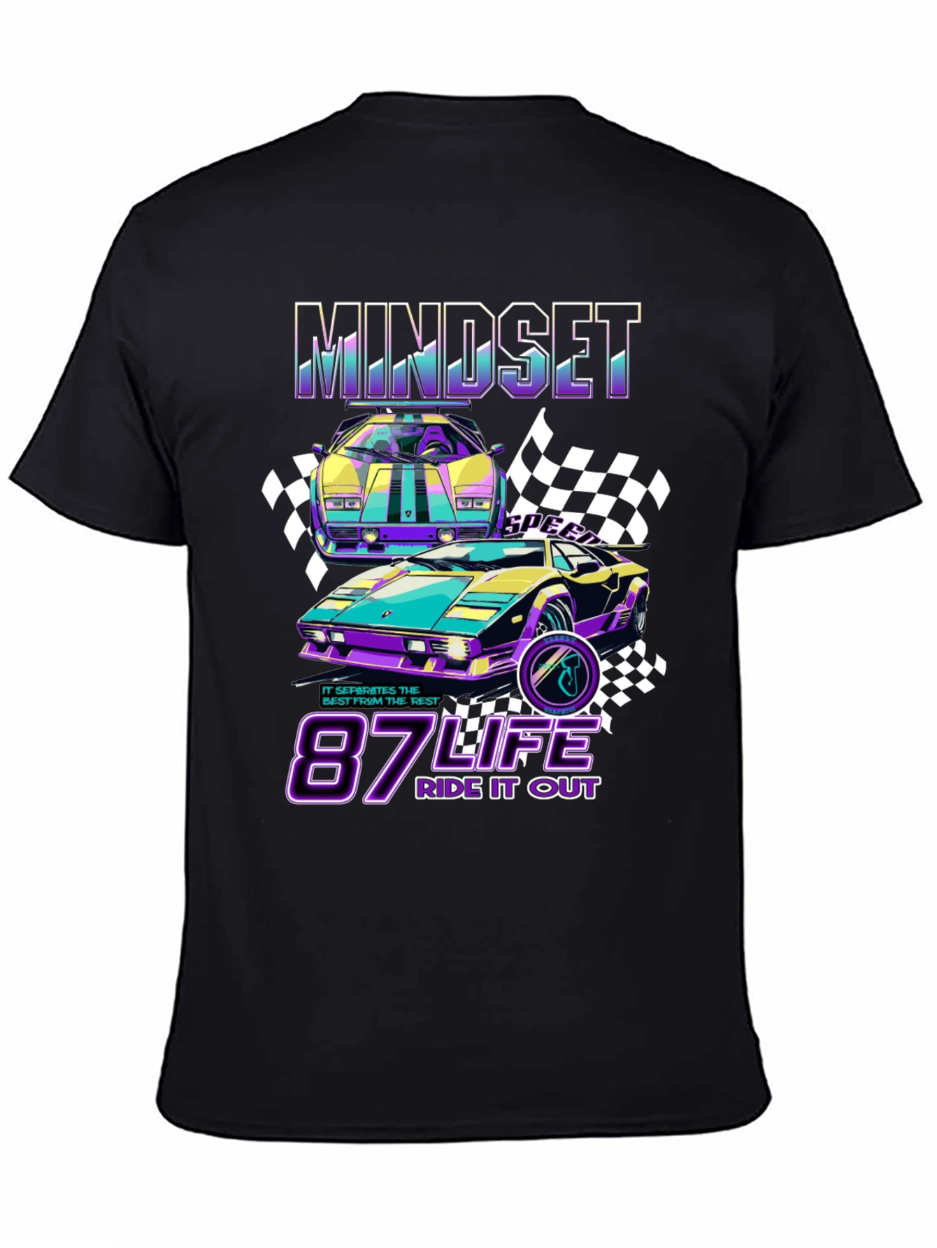 Mindset 87 Life Graphic Tee